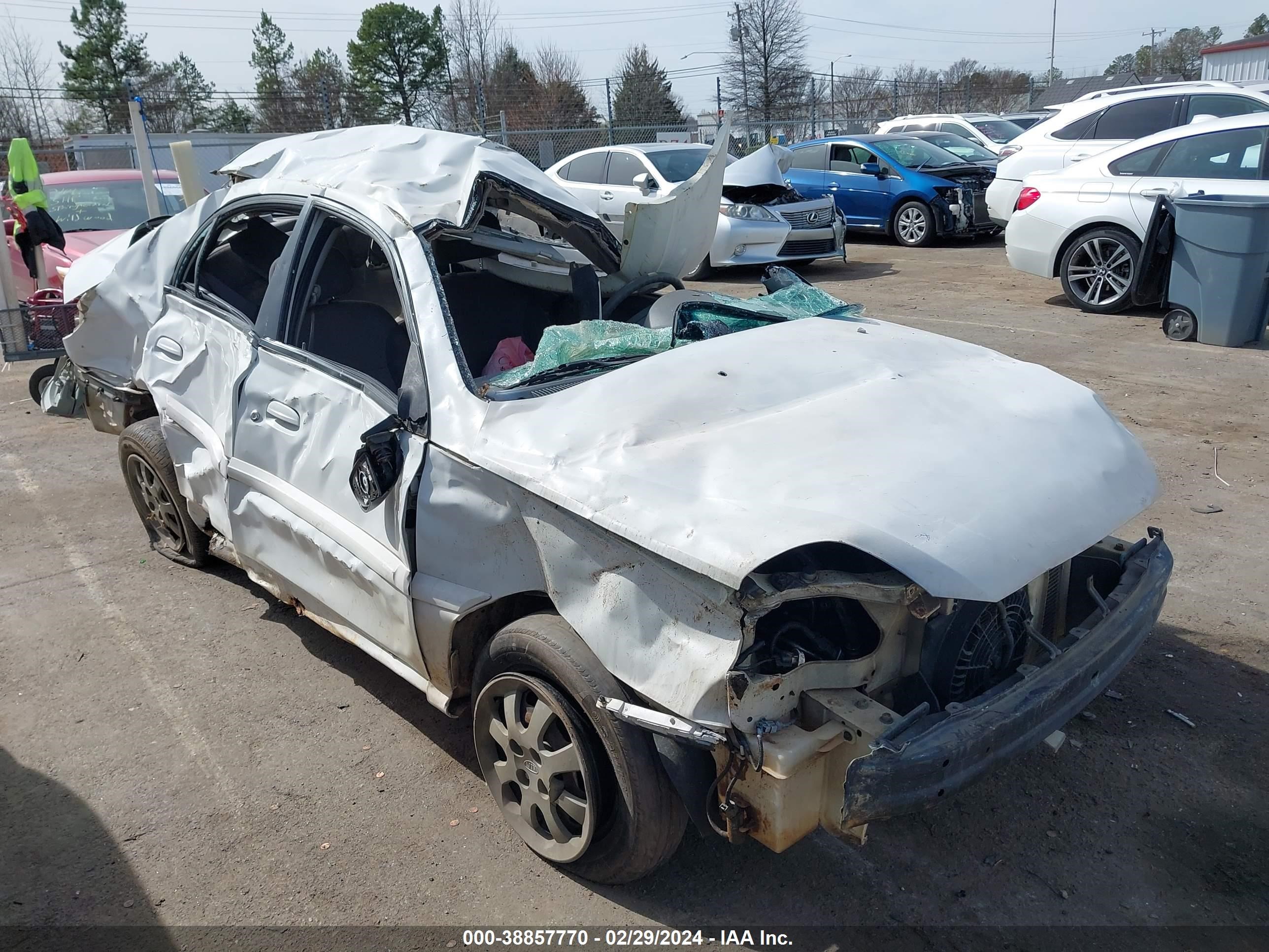 kia rio 2005 knadc125856400252