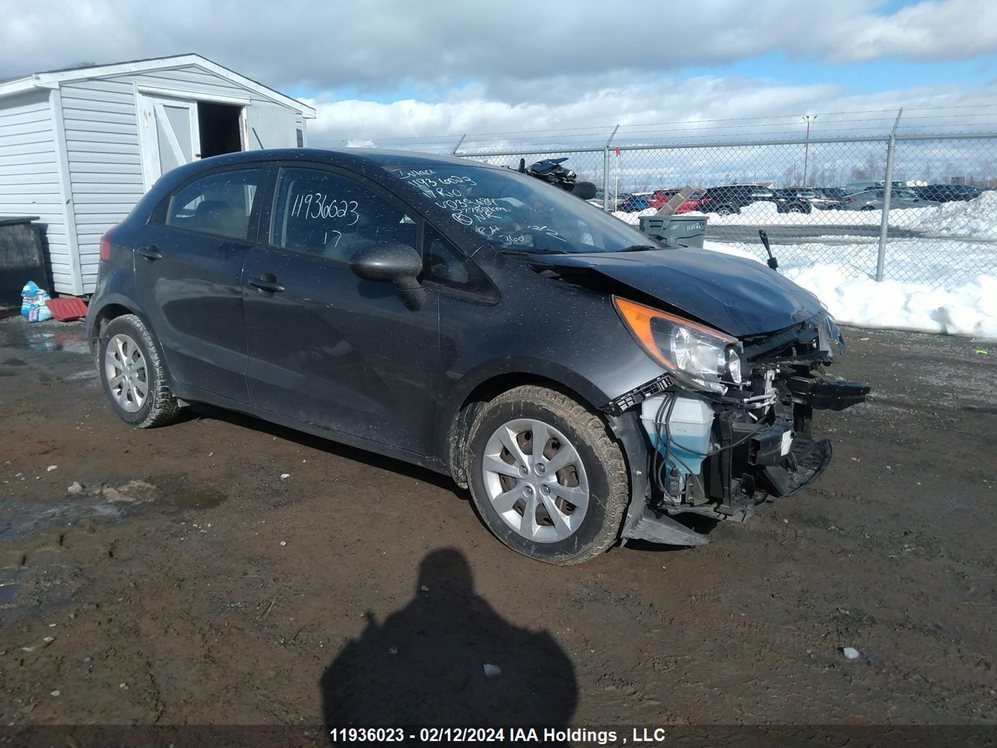 kia rio 2017 knadm5a38h6033684