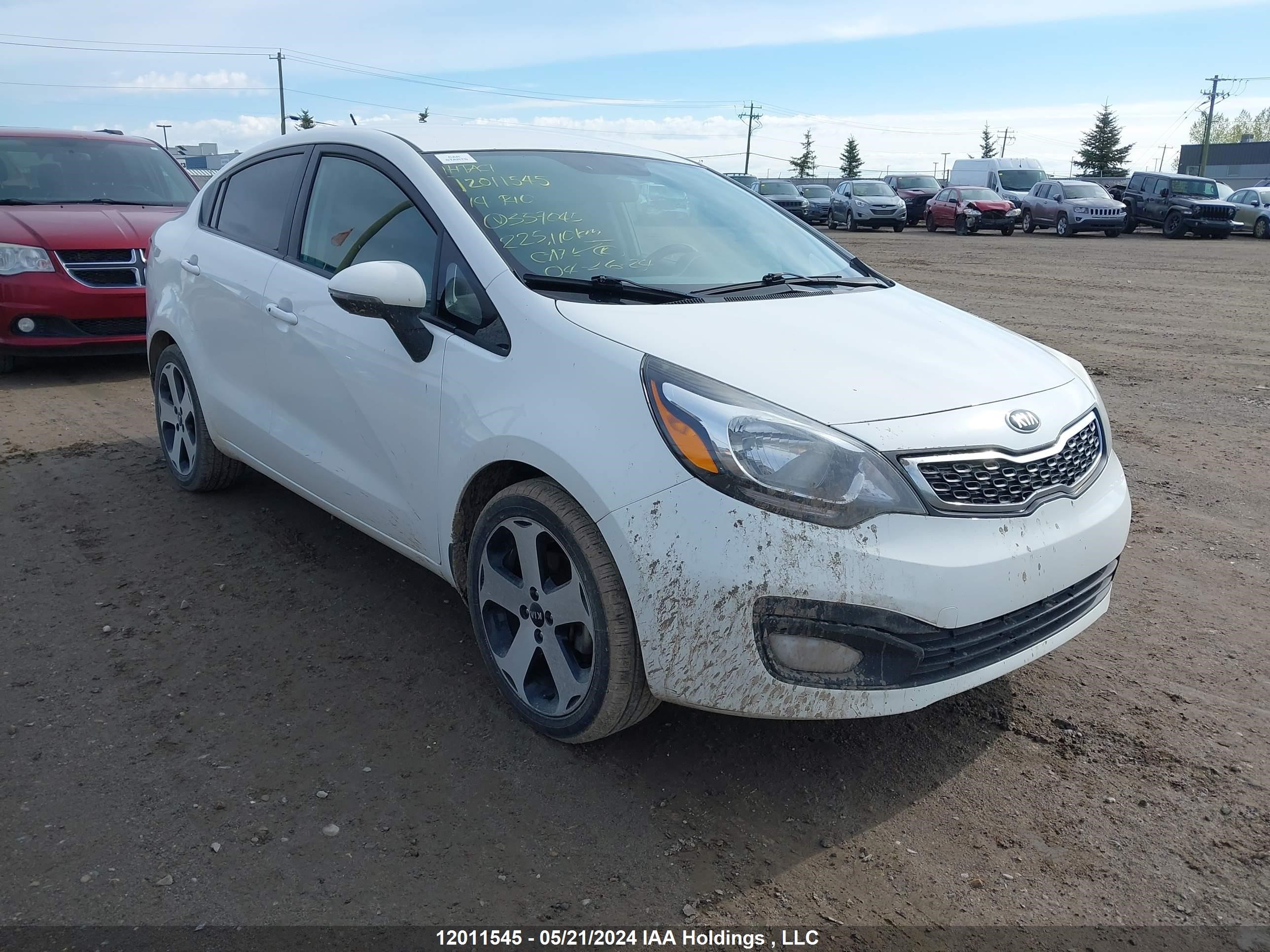 kia rio 2014 knadn4a31e6357045