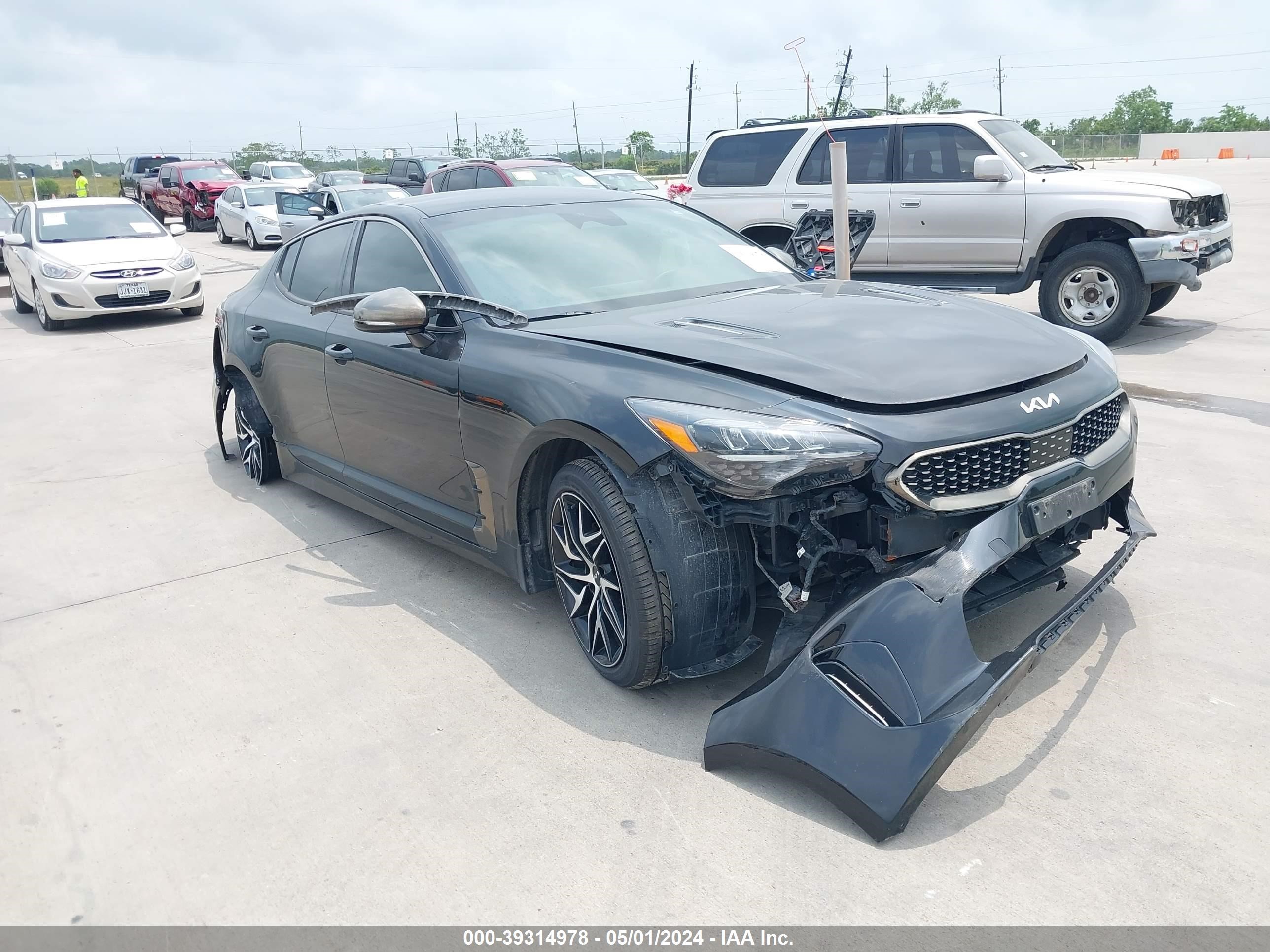 kia stinger 2022 knae35ld5n6113713