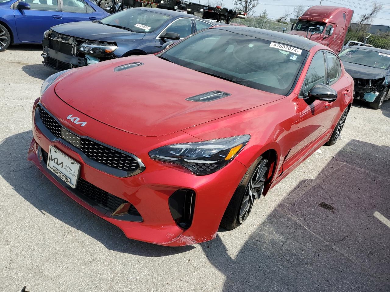 kia stinger 2023 knae35ld5p6136962