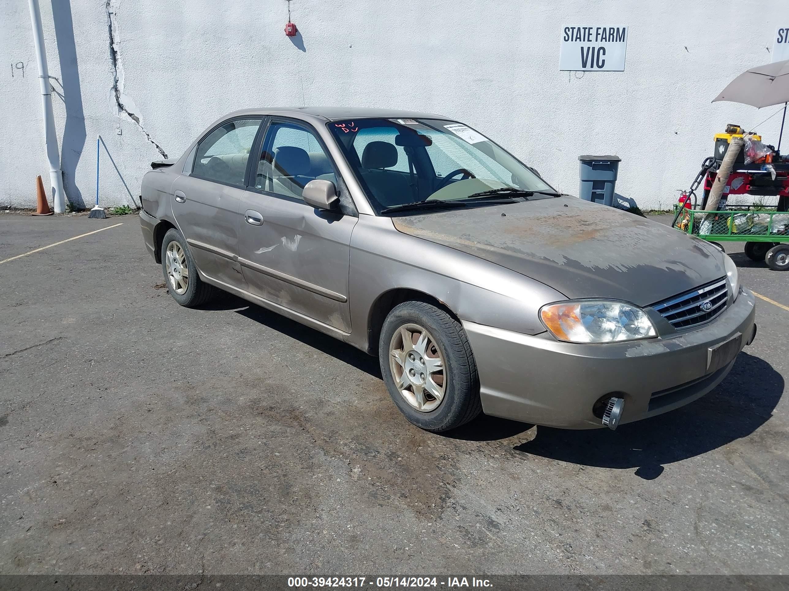 kia spectra 2003 knafb121035272066