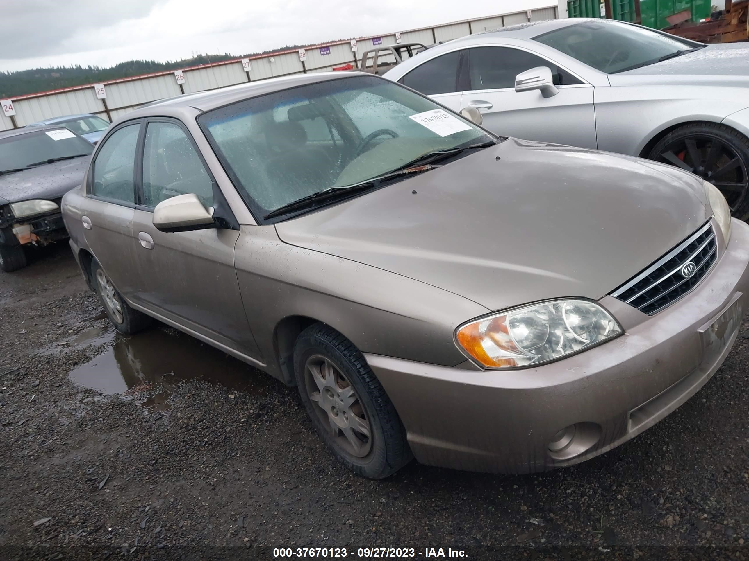 kia spectra 2002 knafb121325109636