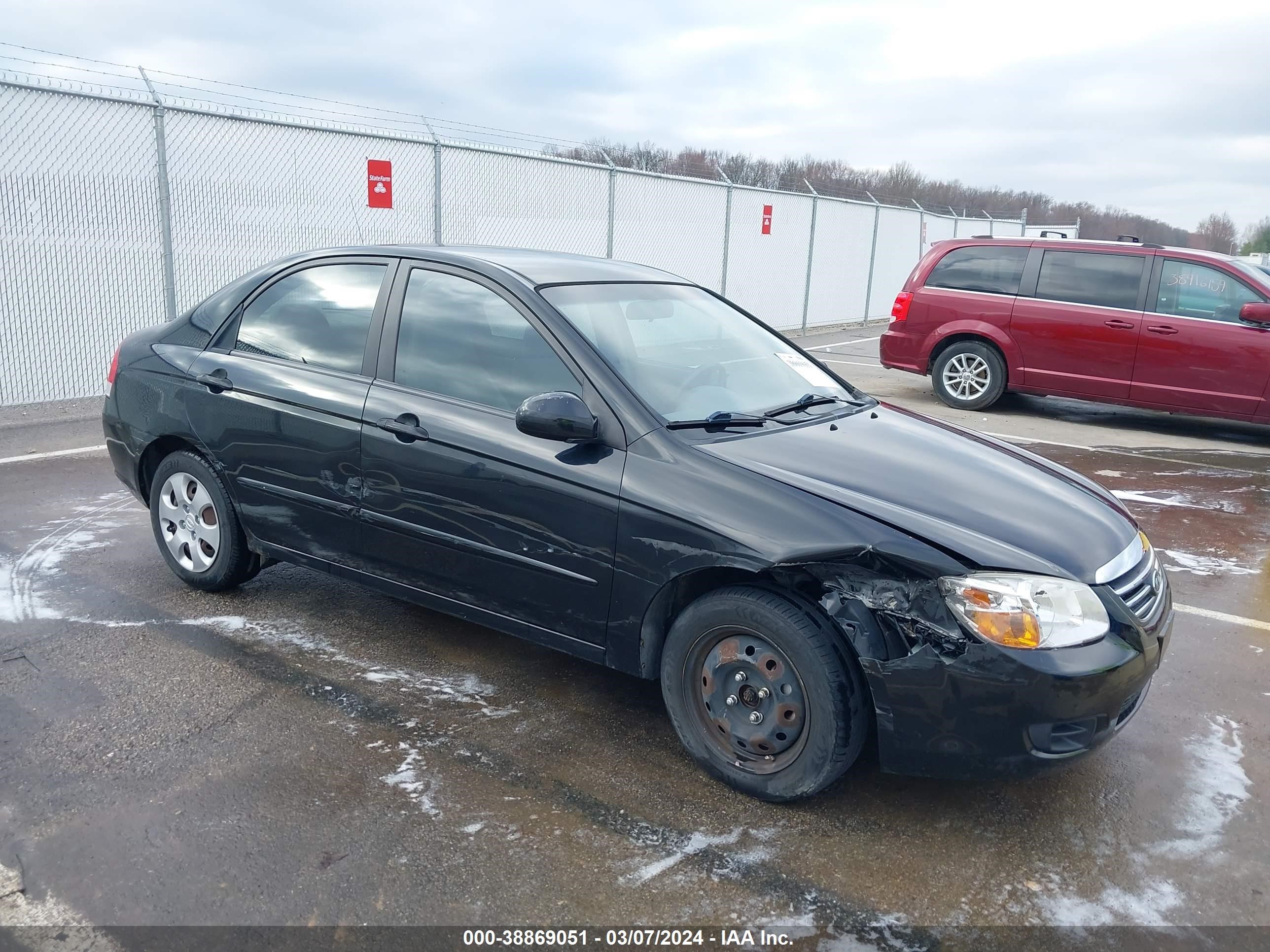 kia spectra ex 2008 knafe121185581575