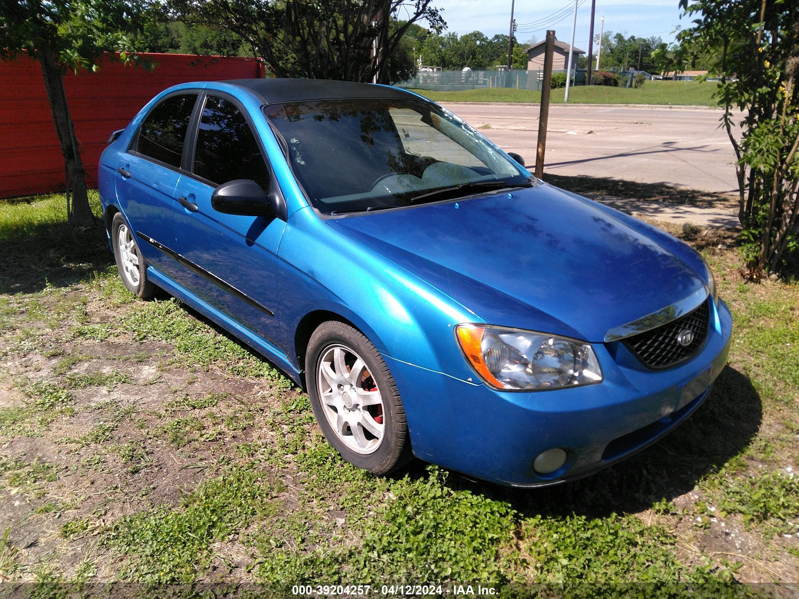 kia spectra 2006 knafe121865321641