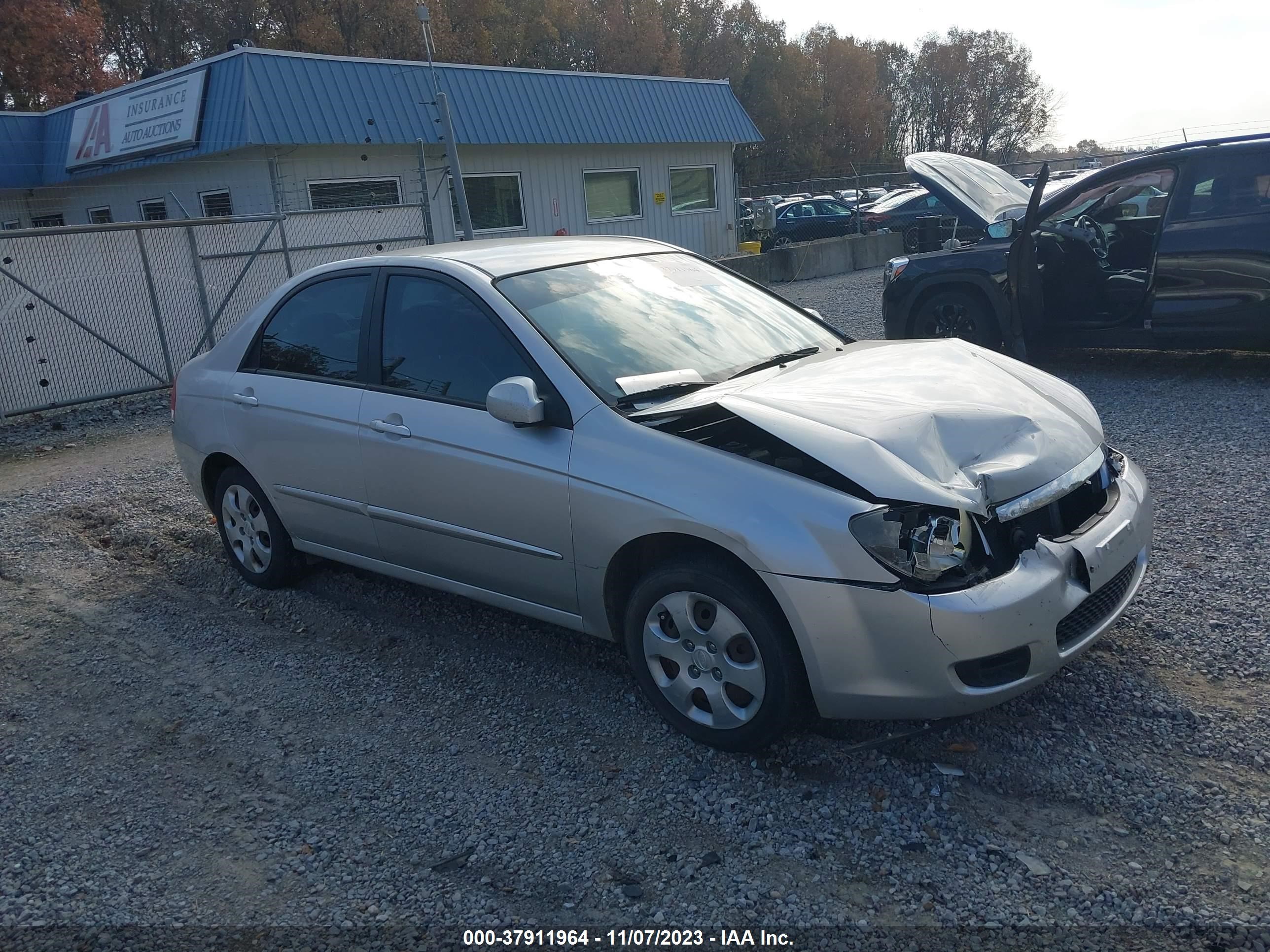 kia spectra 2009 knafe221195624626