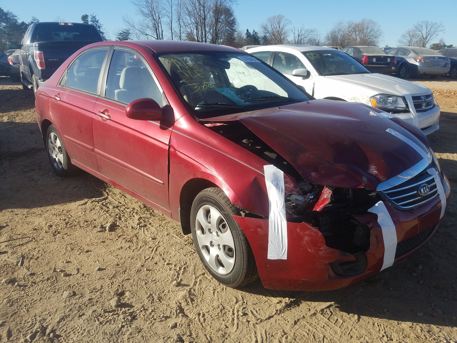 kia spectra ex 2009 knafe221995599443