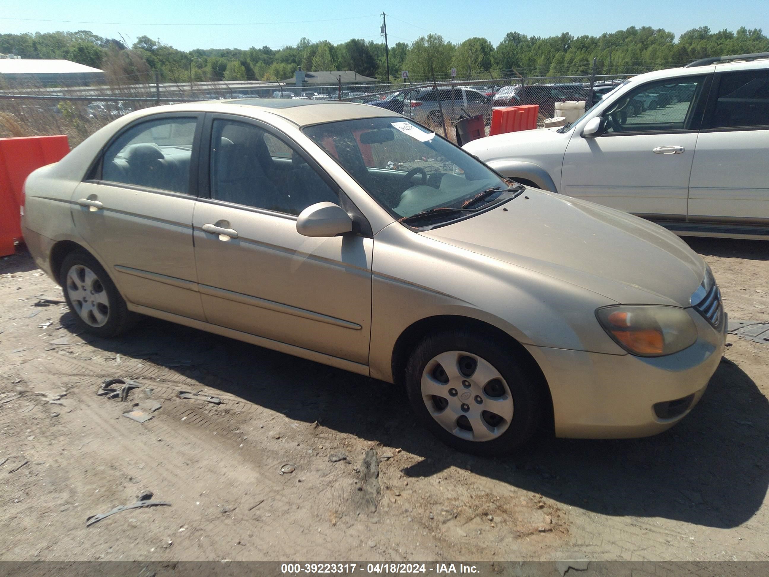 kia spectra 2009 knafe222295655621