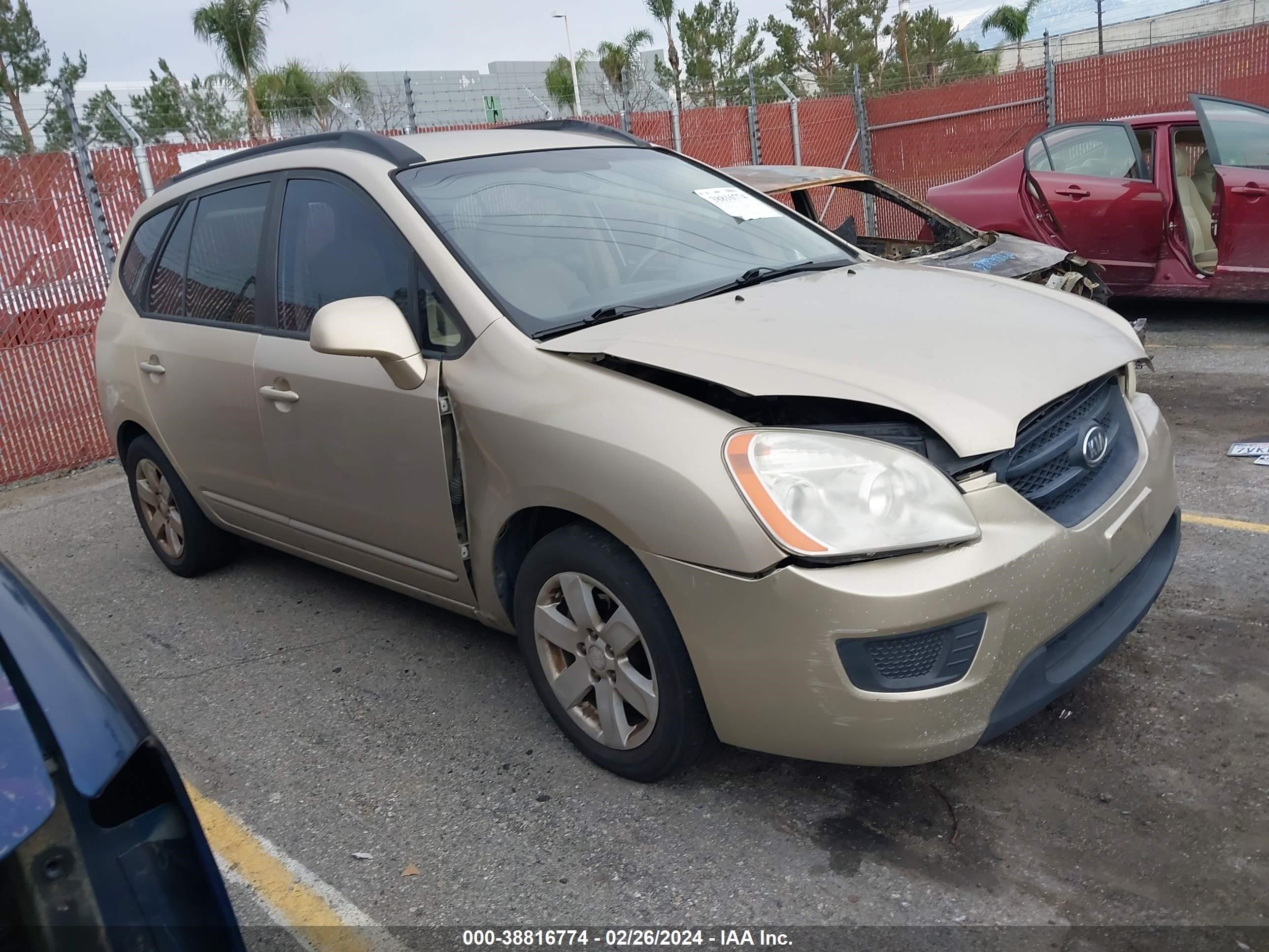 kia rondo 2008 knafg526287125781