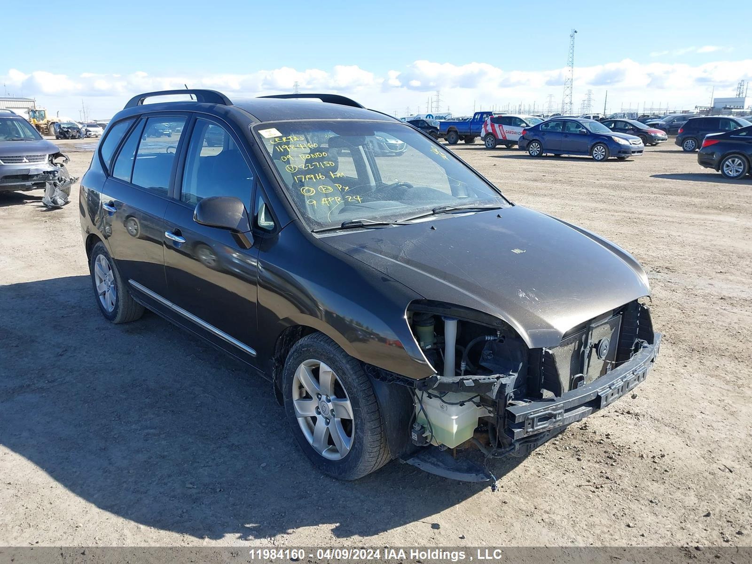 kia rondo 2009 knafg526497227150