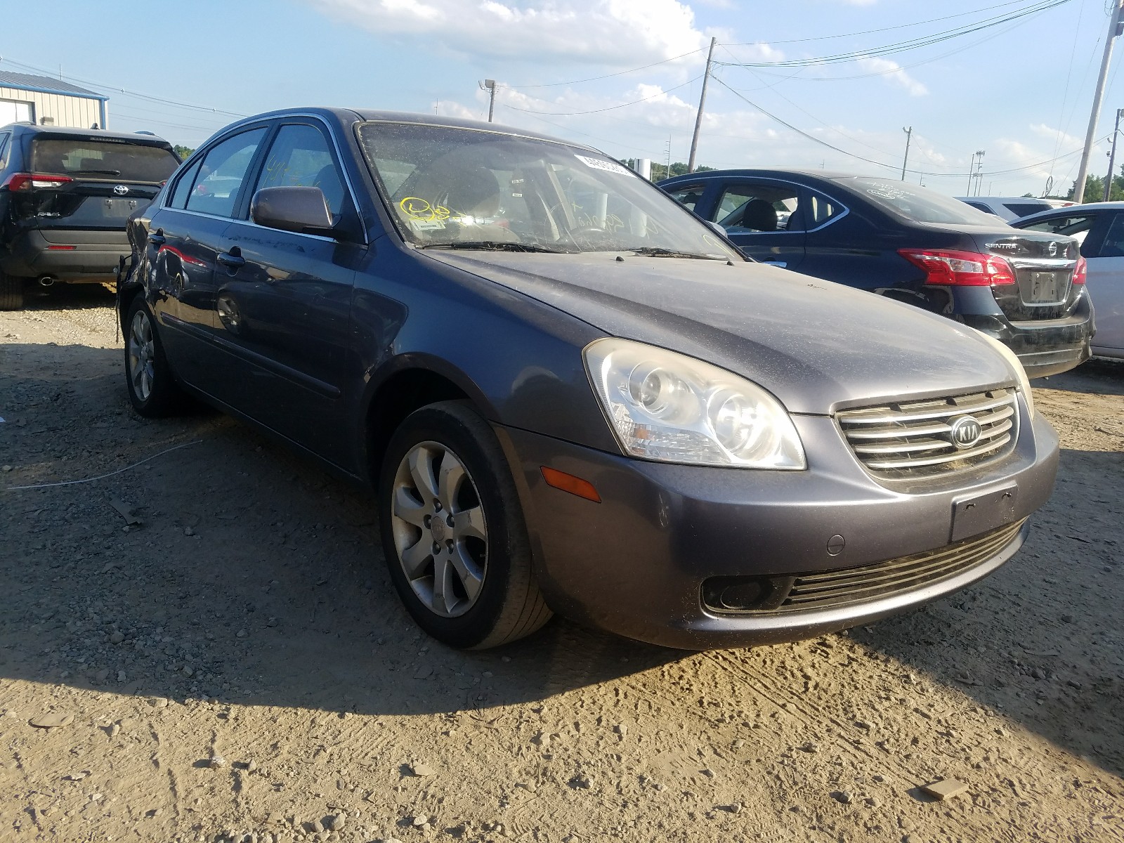 kia optima lx 2008 knage124385220749