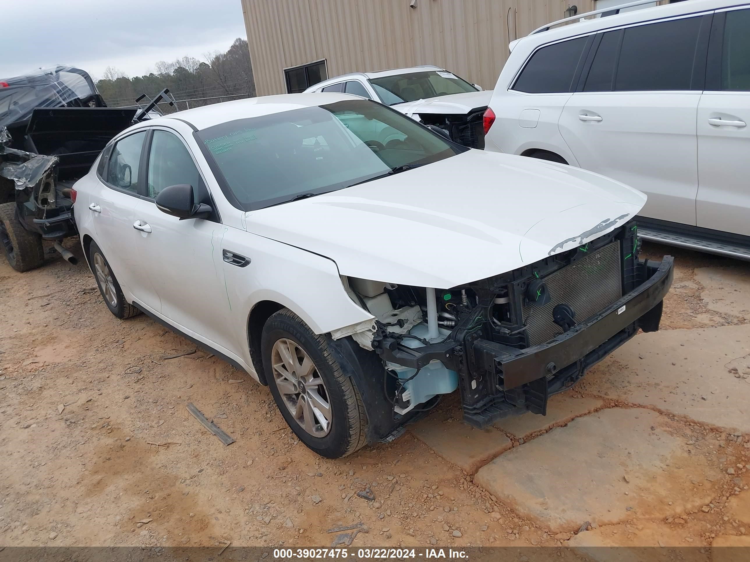 kia optima 2018 knagt4l30j5212904