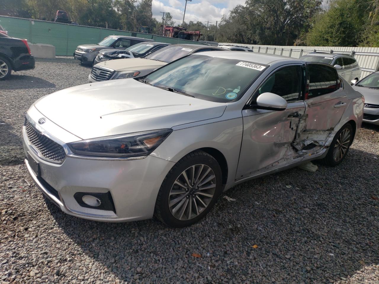 kia cadenza 2017 knalc4j19h5062737