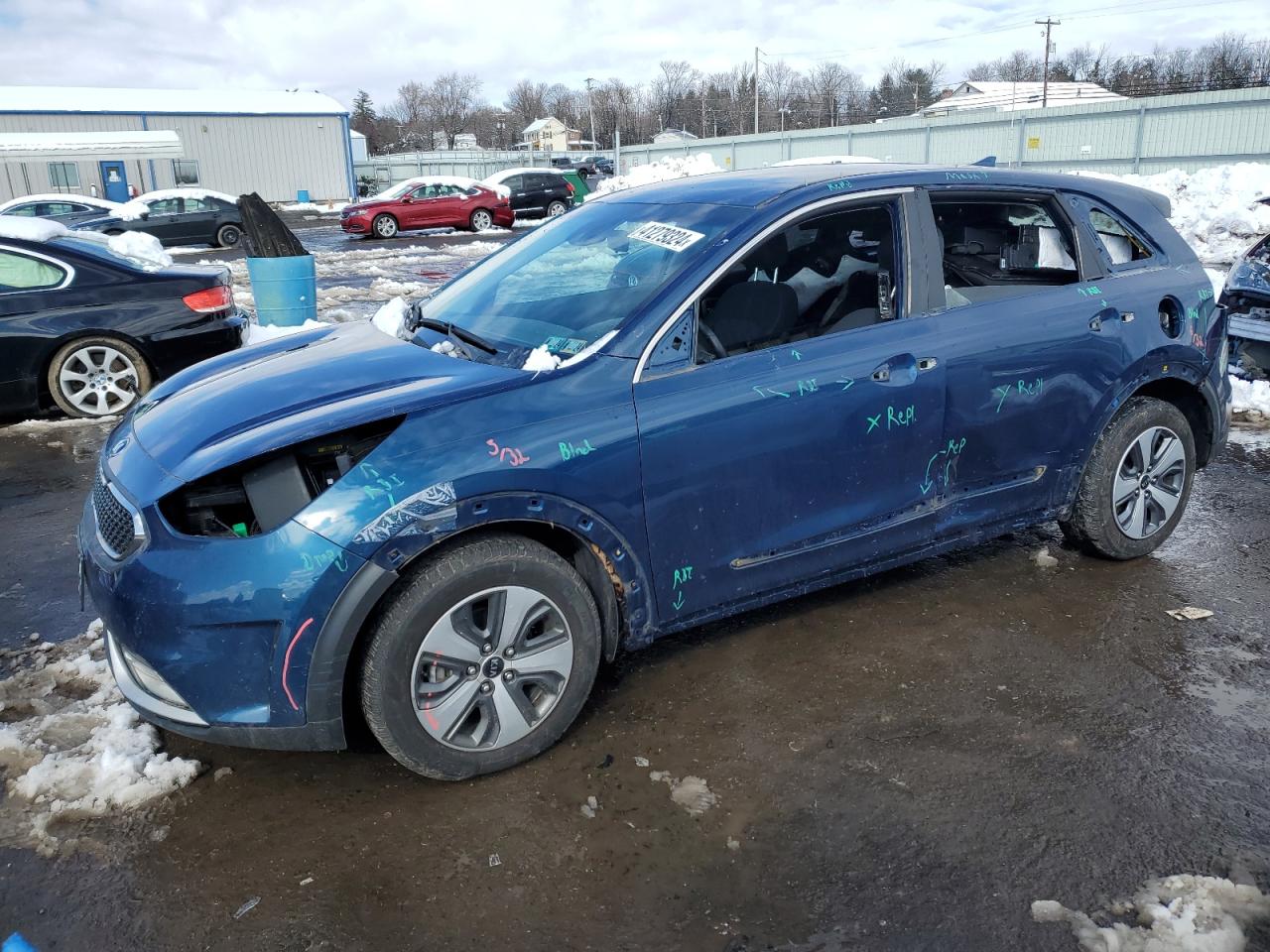 kia niro 2018 kndcb3lc3j5118840