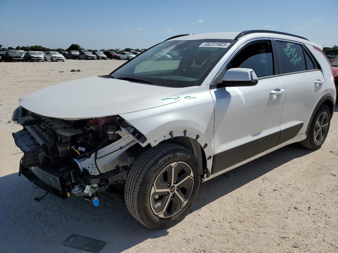 kia niro 2023 kndcr3lexp5081226