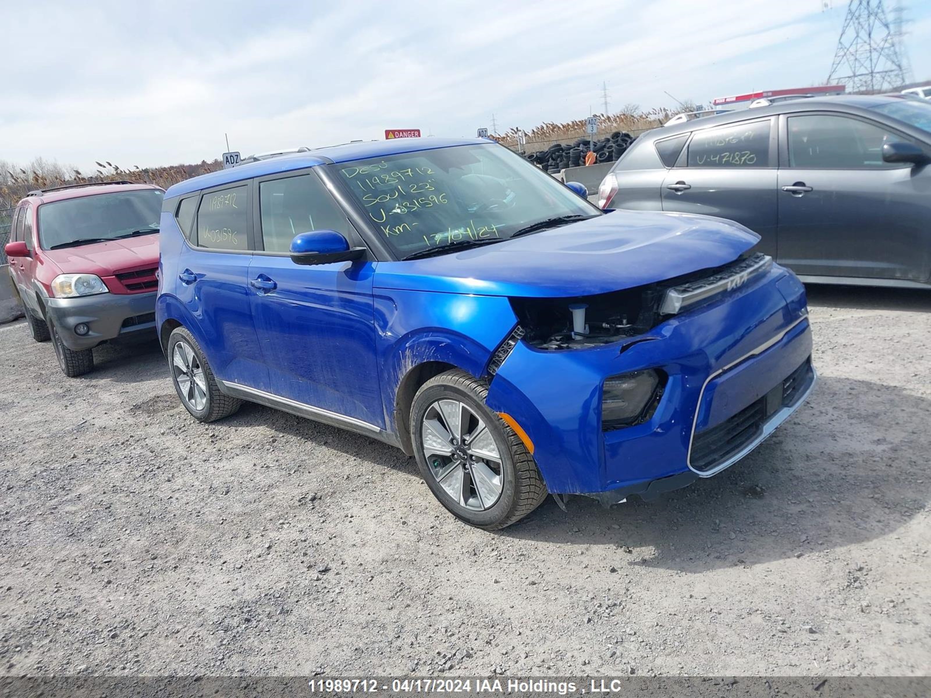 kia soul ev 2023 kndj23a21p7031596