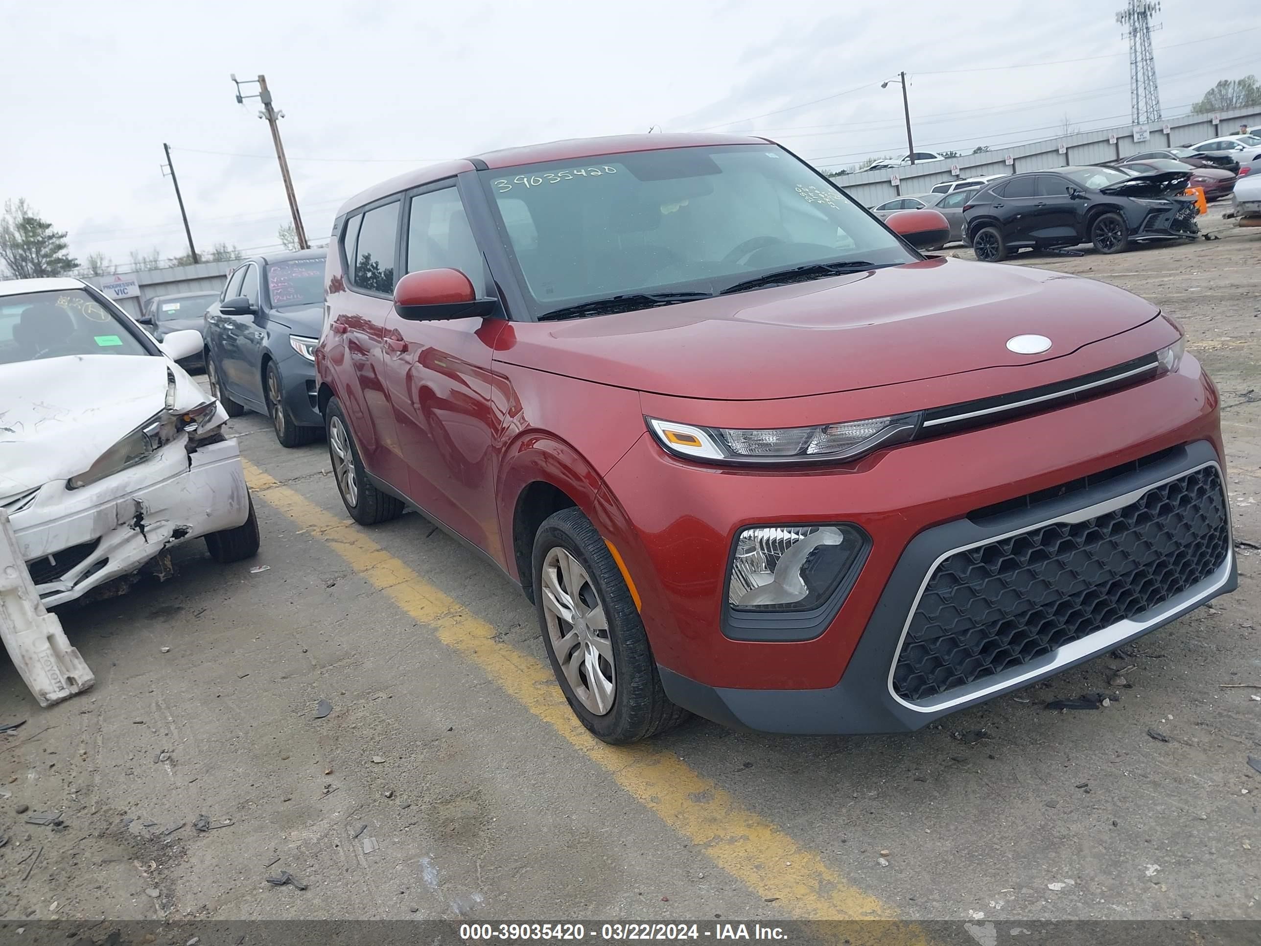 kia soul 2020 kndj23au8l7034684