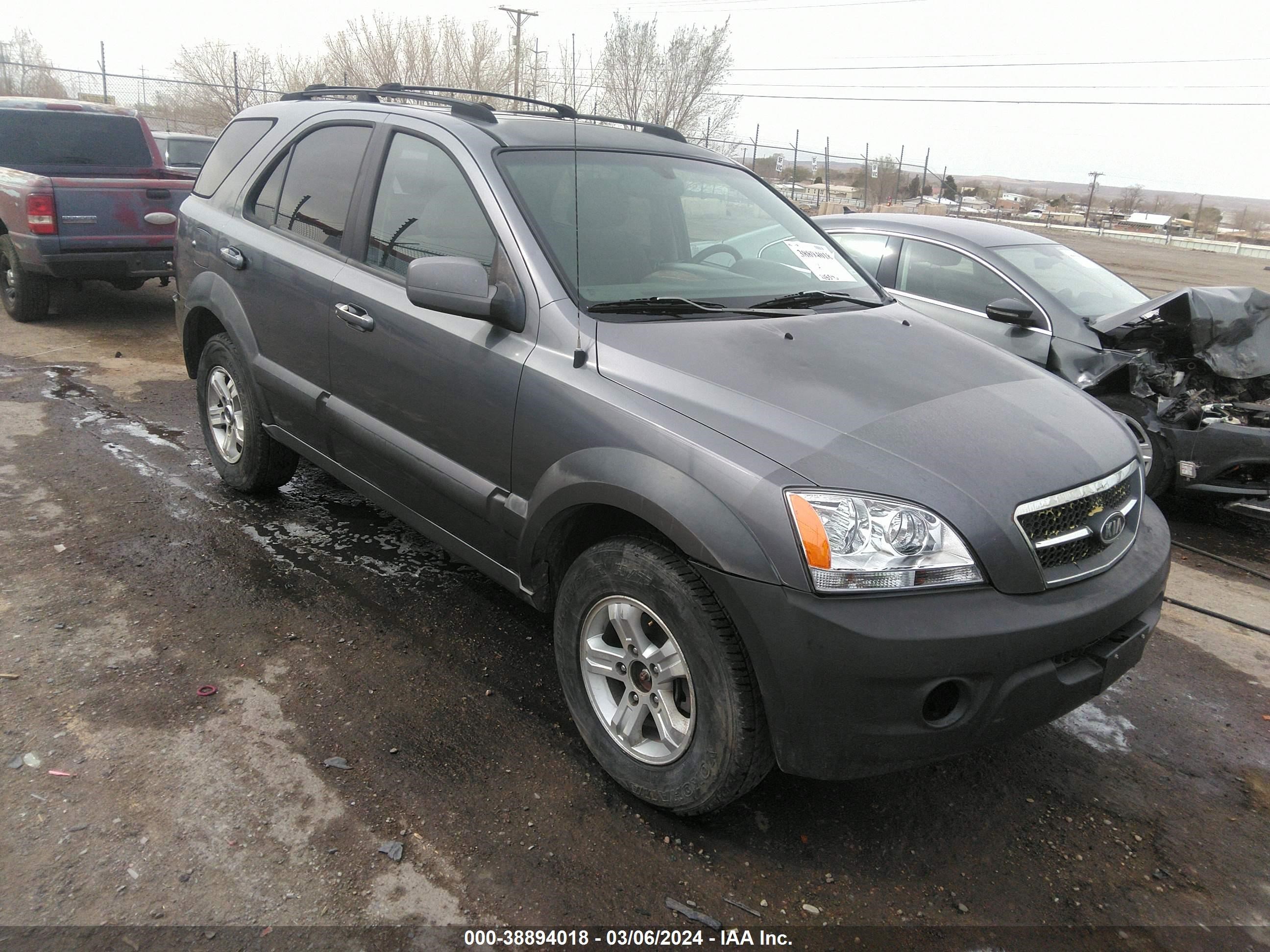 kia sorento 2005 kndjc733155360494