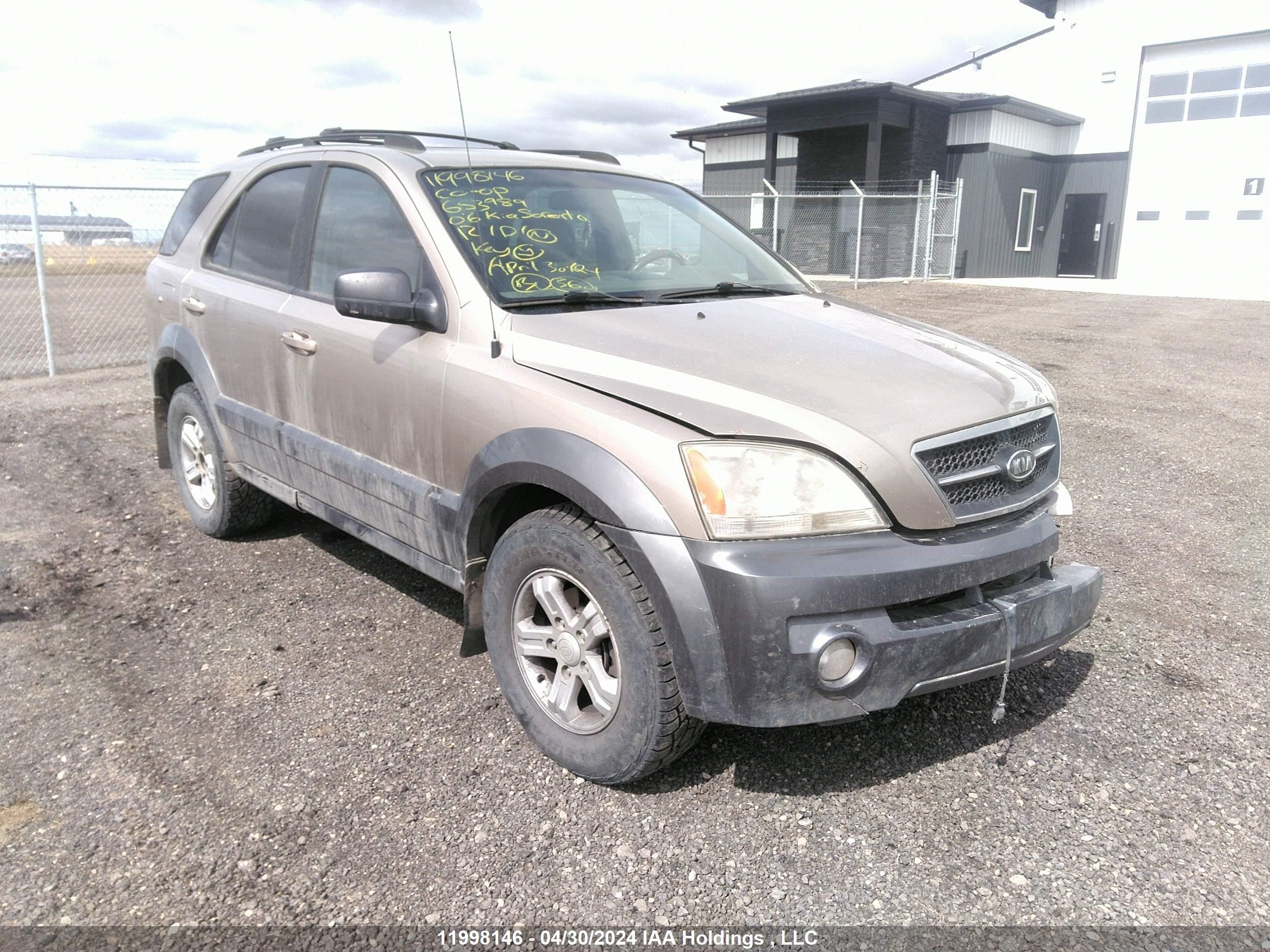 kia sorento 2006 kndjc733165653989