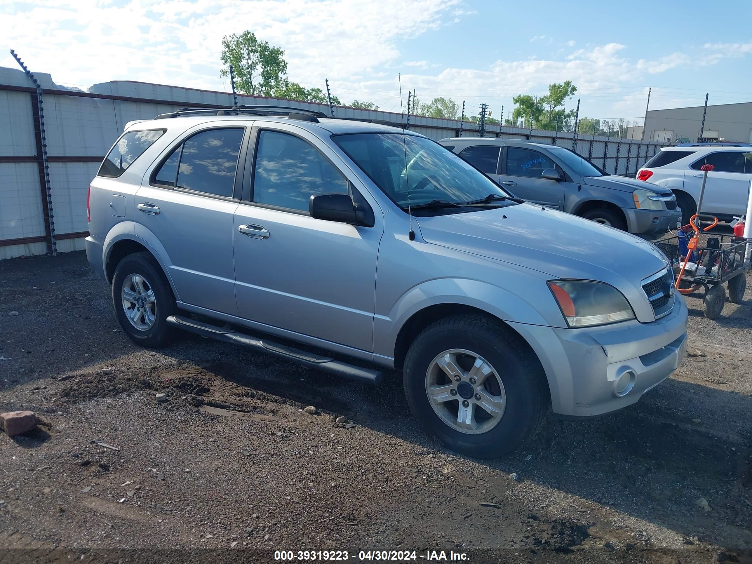 kia sorento 2006 kndjc733665530835