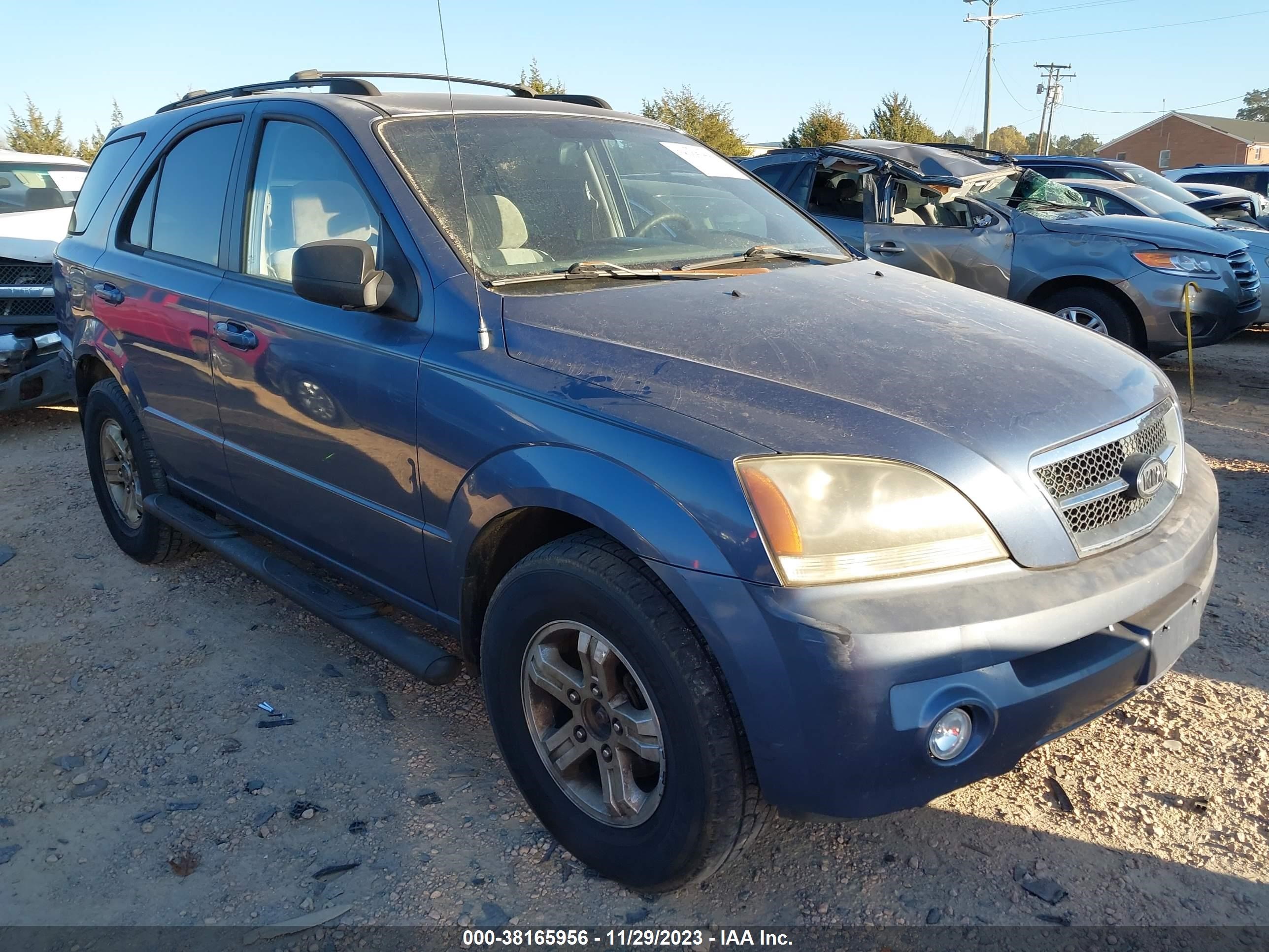 kia sorento 2005 kndjc733955369301