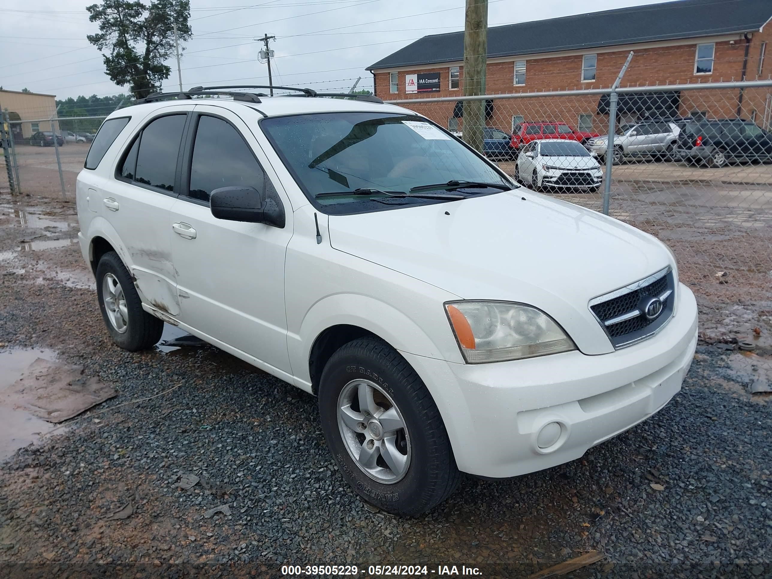 kia sorento 2006 kndjc733x65591749