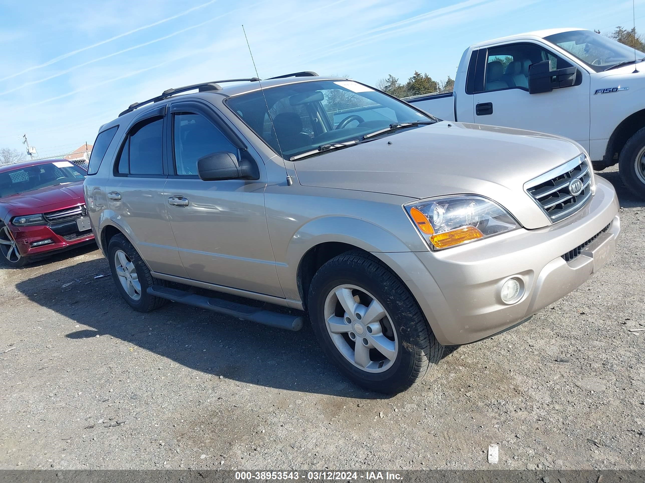 kia sorento 2007 kndjc736275706033