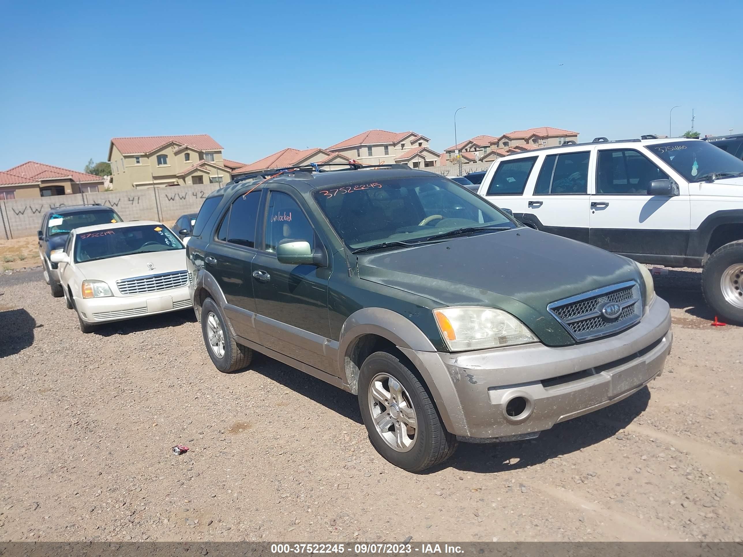 kia sorento 2006 kndjd733465514615