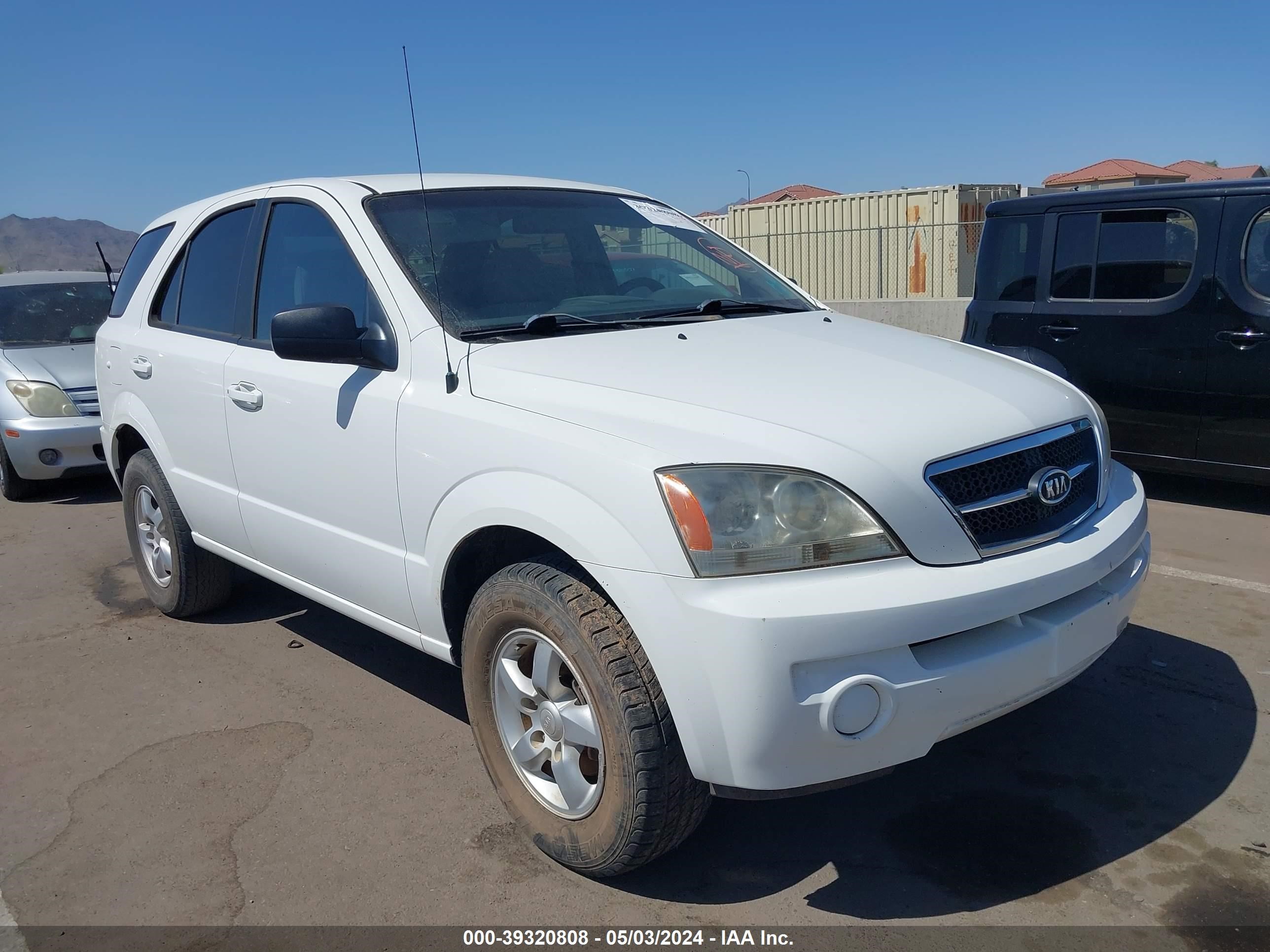 kia sorento 2006 kndjd733965653543