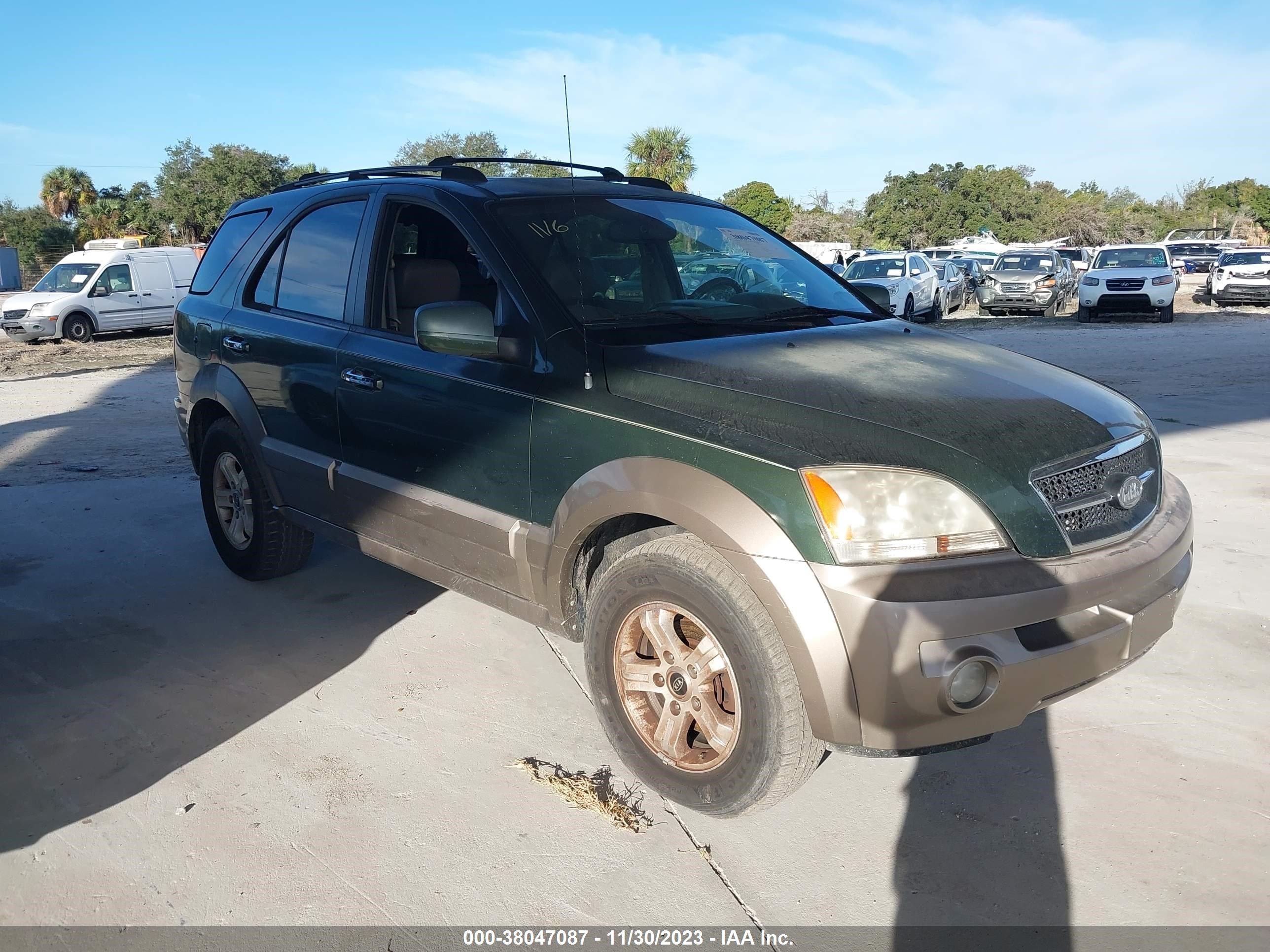 kia sorento 2004 kndjd733x45199770