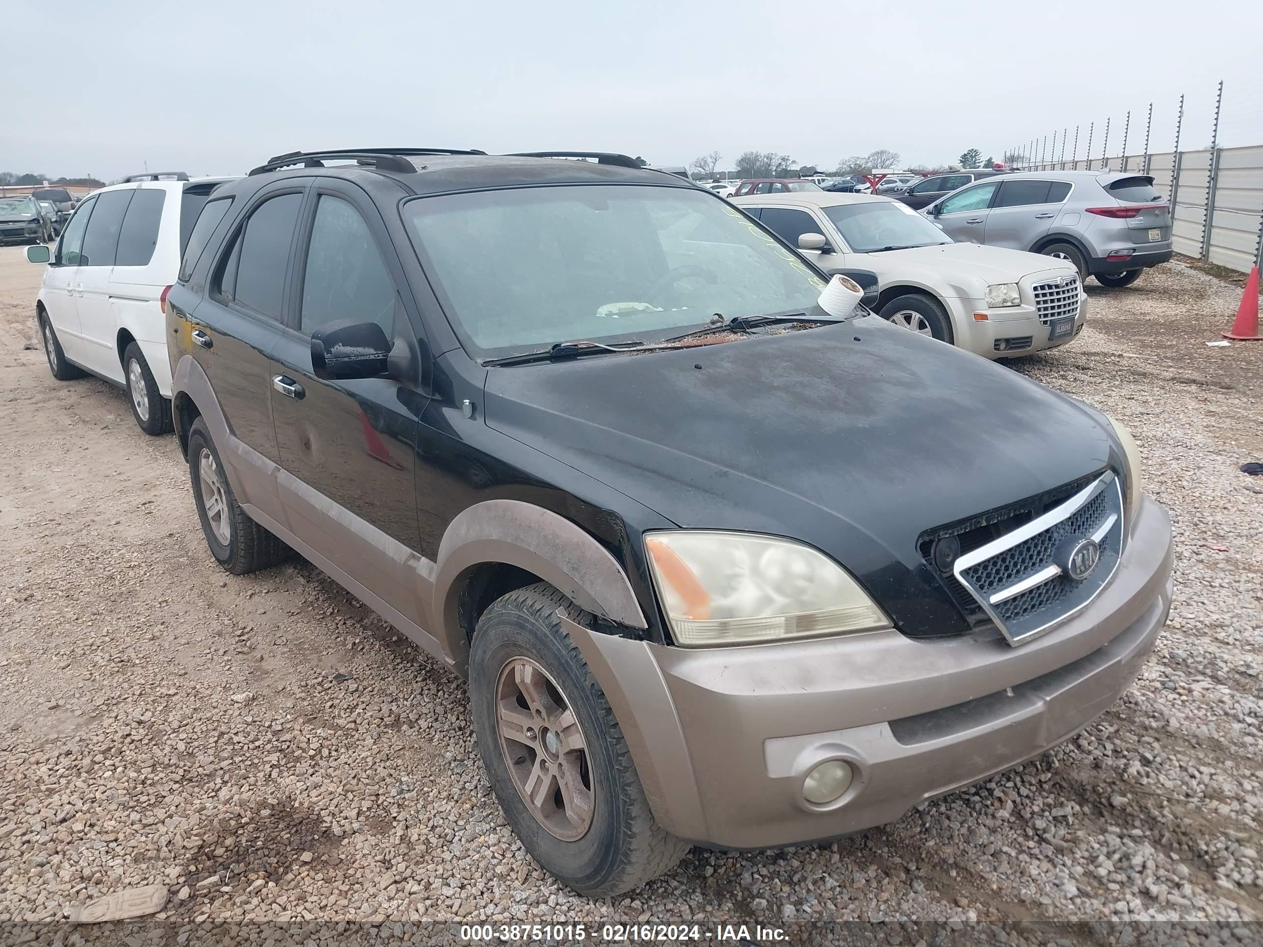 kia sorento 2004 kndjd733x45321172