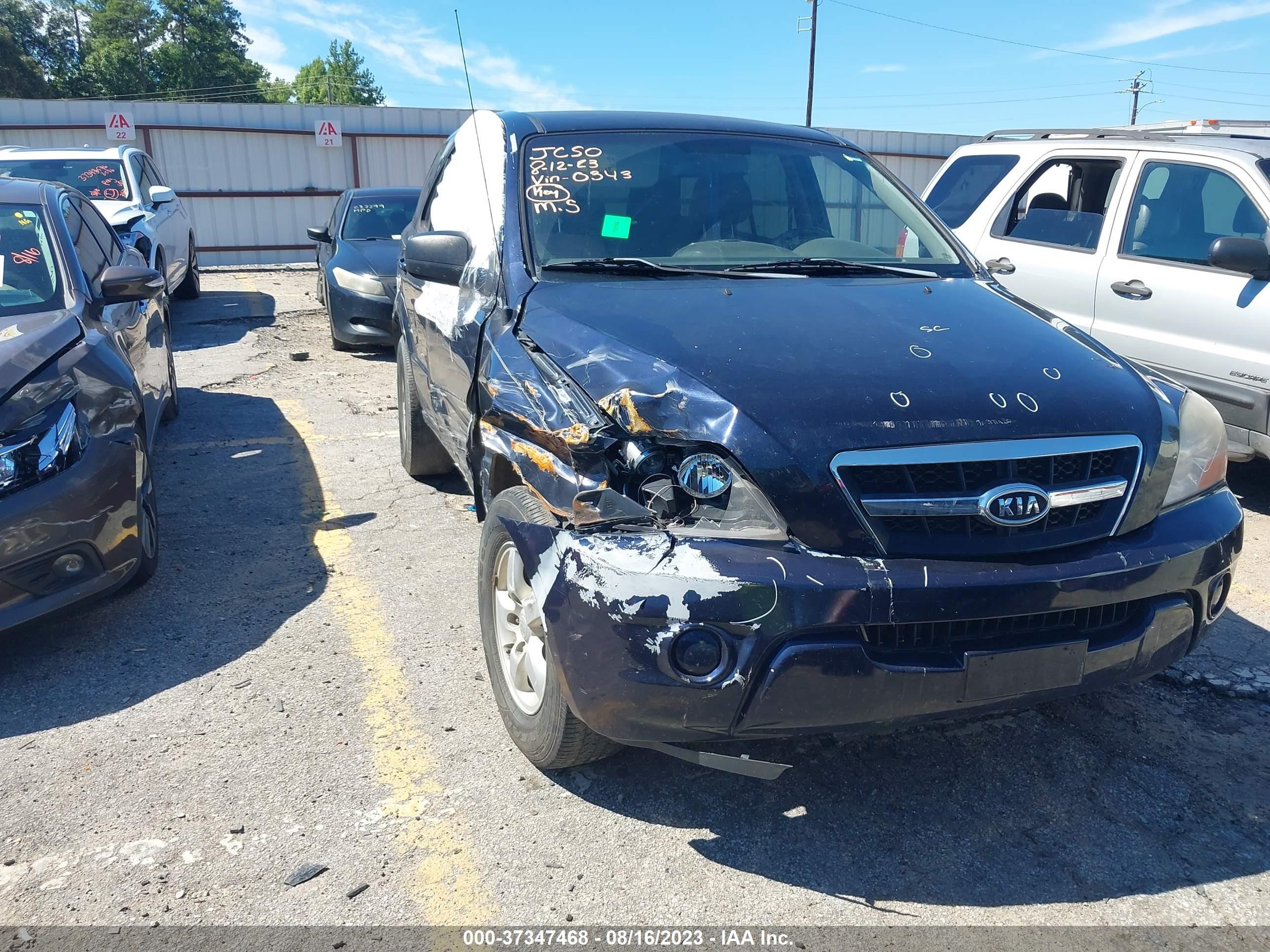 kia sorento 2009 kndjd735595890343