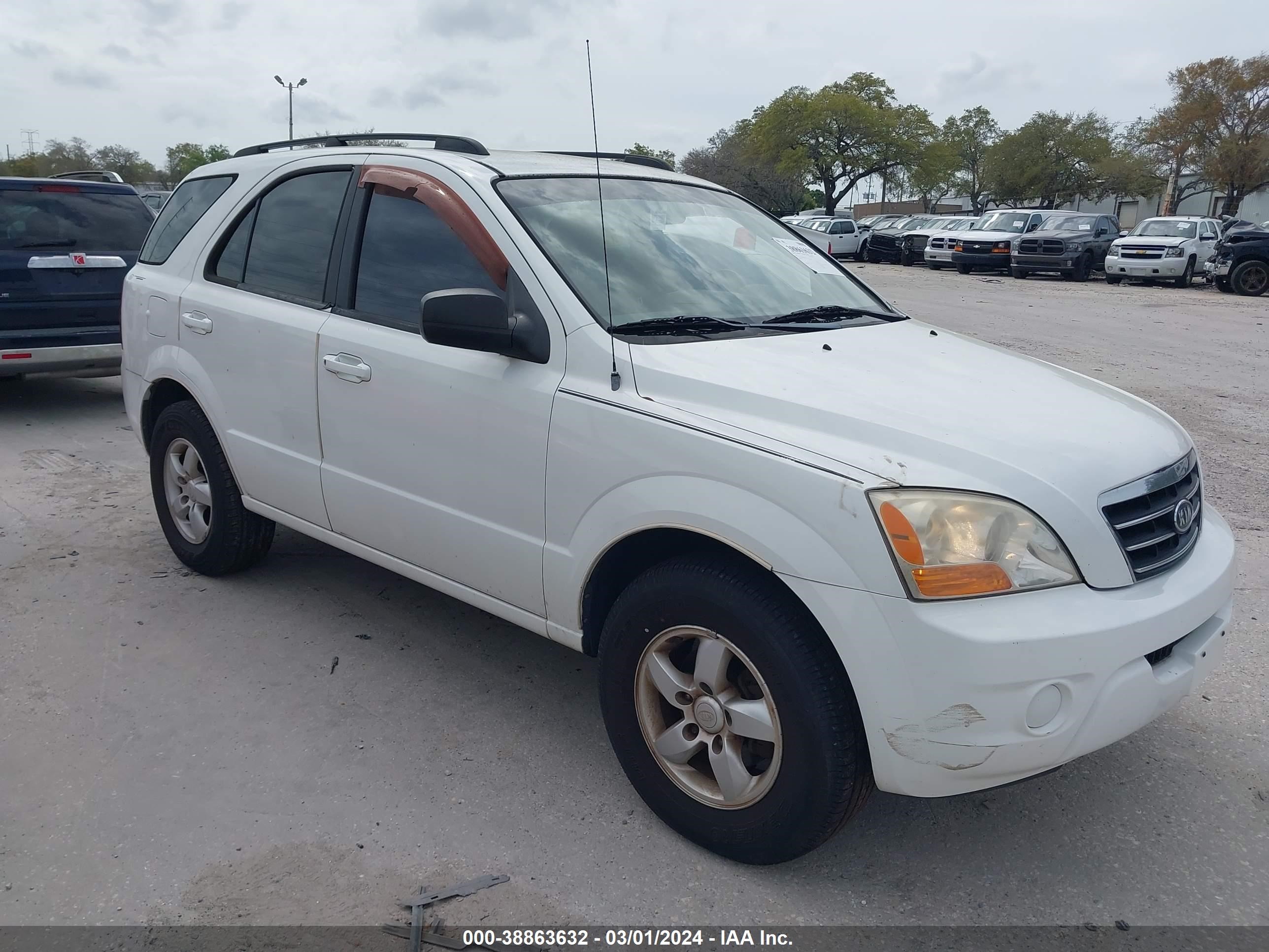 kia sorento 2008 kndjd735885856654