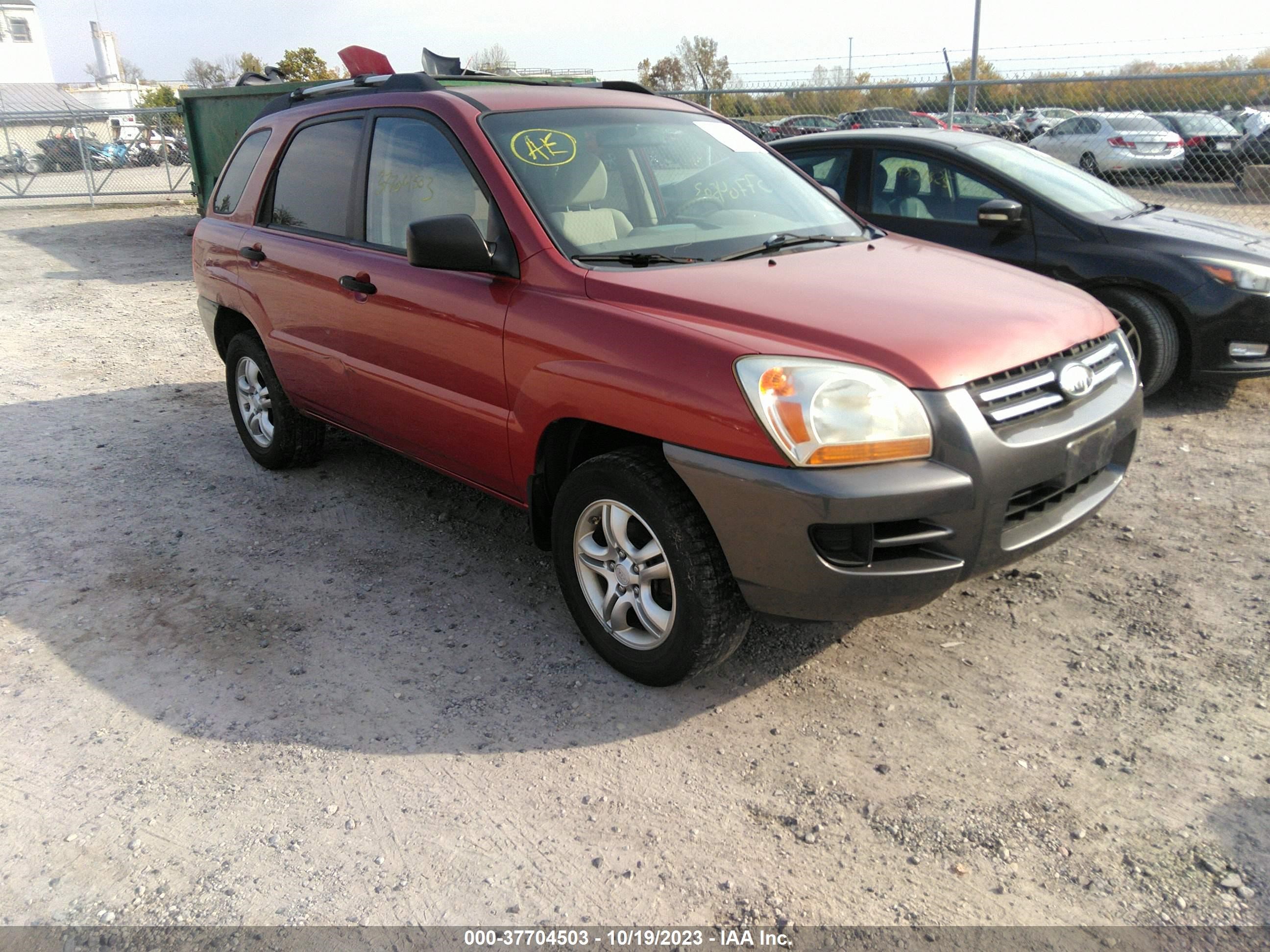 kia sportage 2008 kndjf723587533810