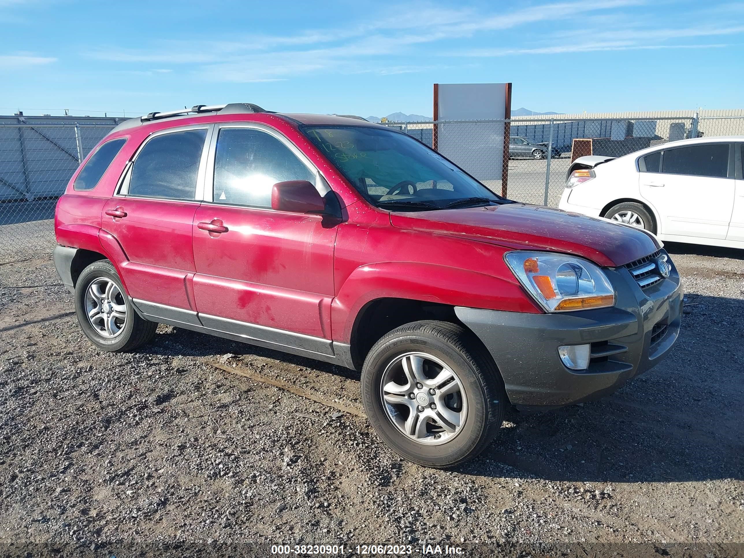 kia sportage 2008 kndjf723887507637