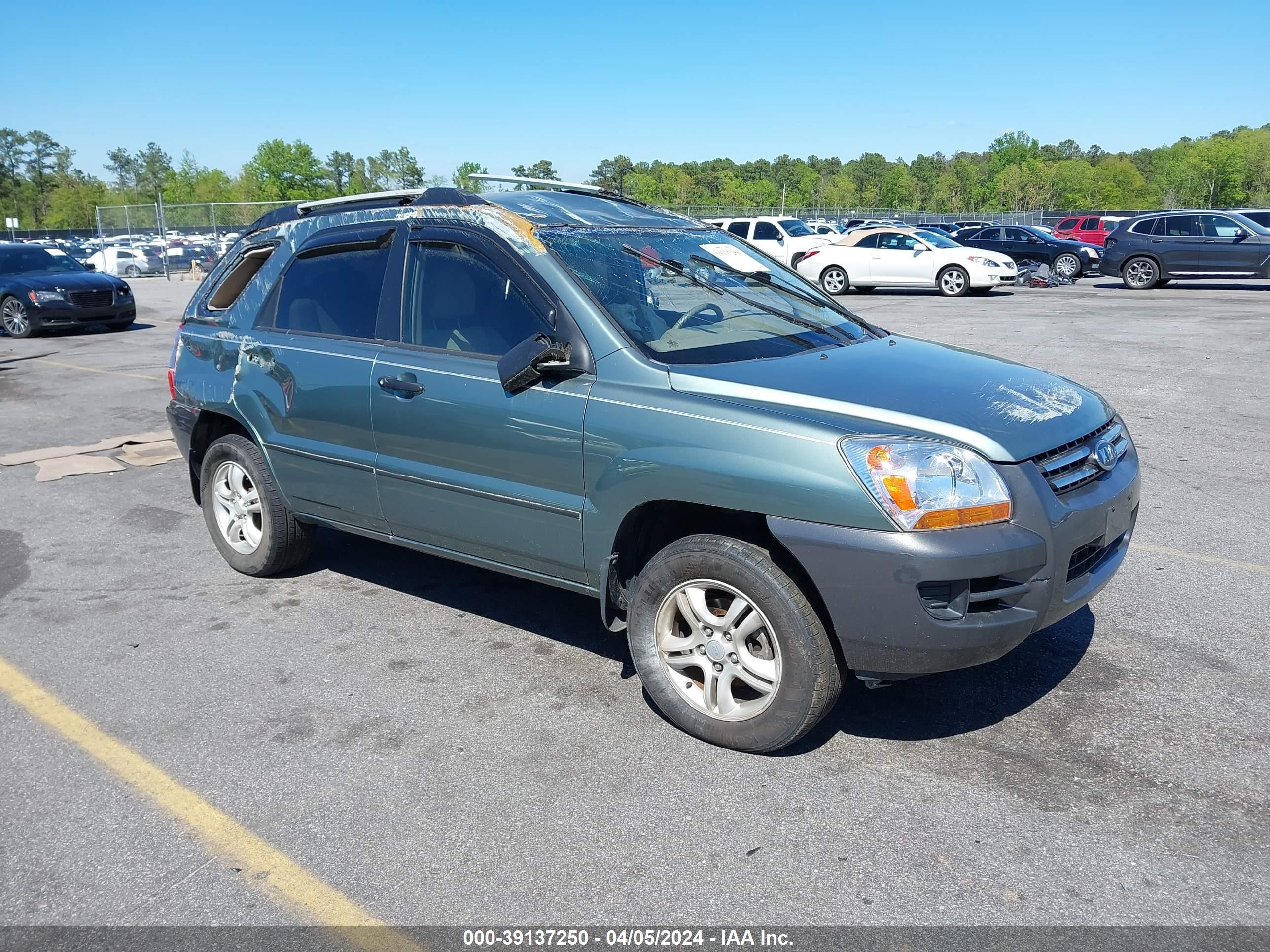 kia sportage 2007 kndjf723977344561