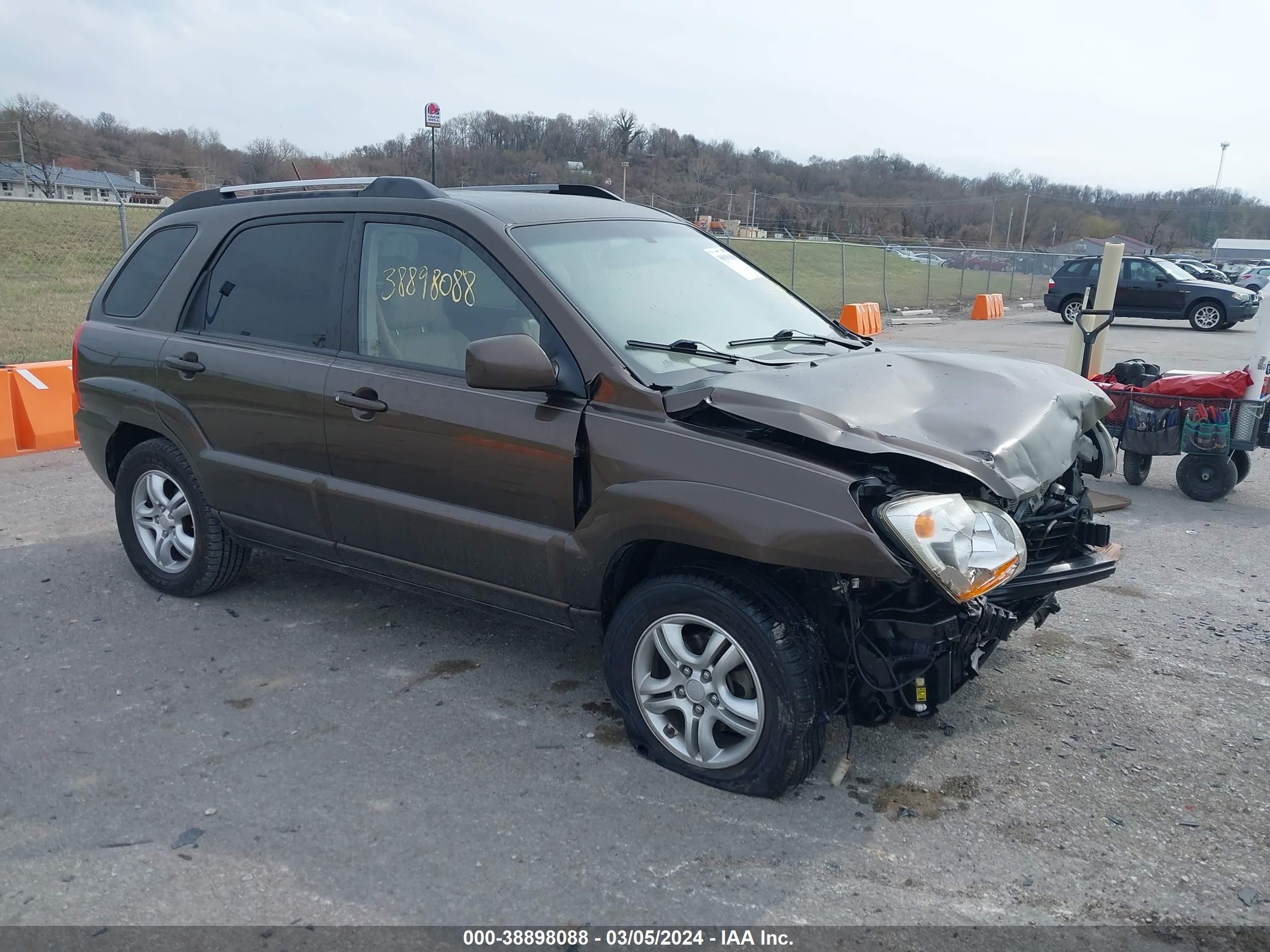 kia sportage 2007 kndjf723x77448475