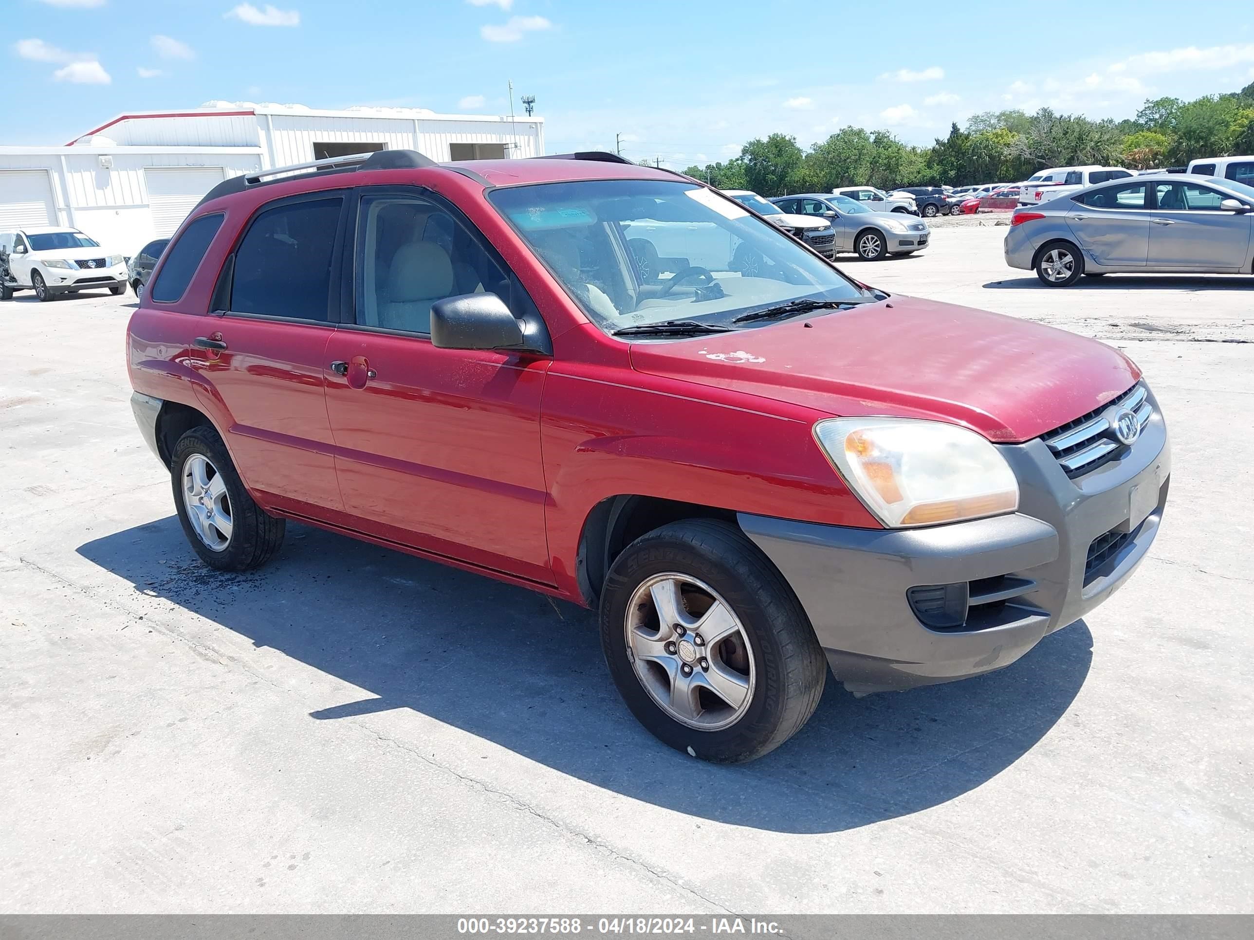 kia sportage 2006 kndjf724367291945