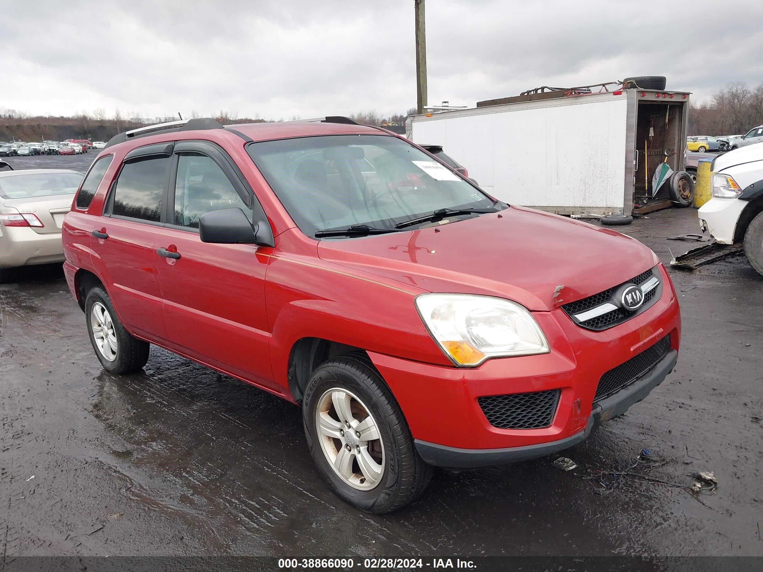 kia sportage 2009 kndjf724597604286