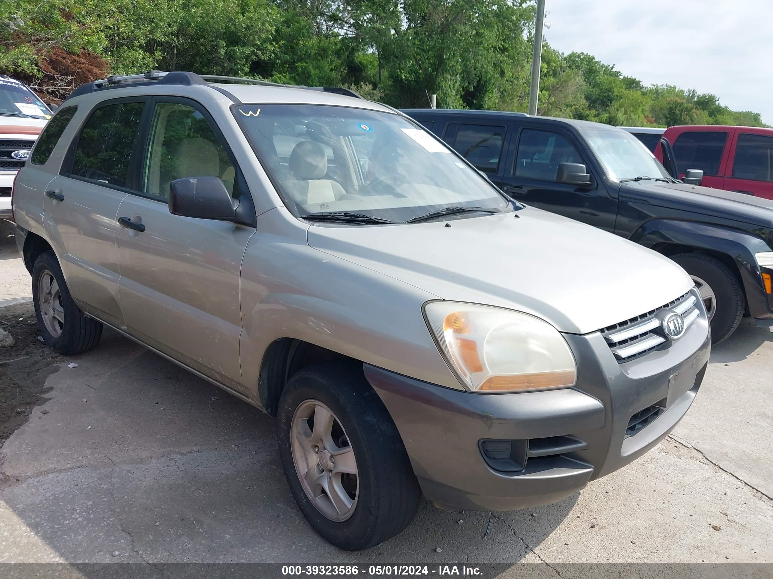 kia sportage 2007 kndjf724677442407