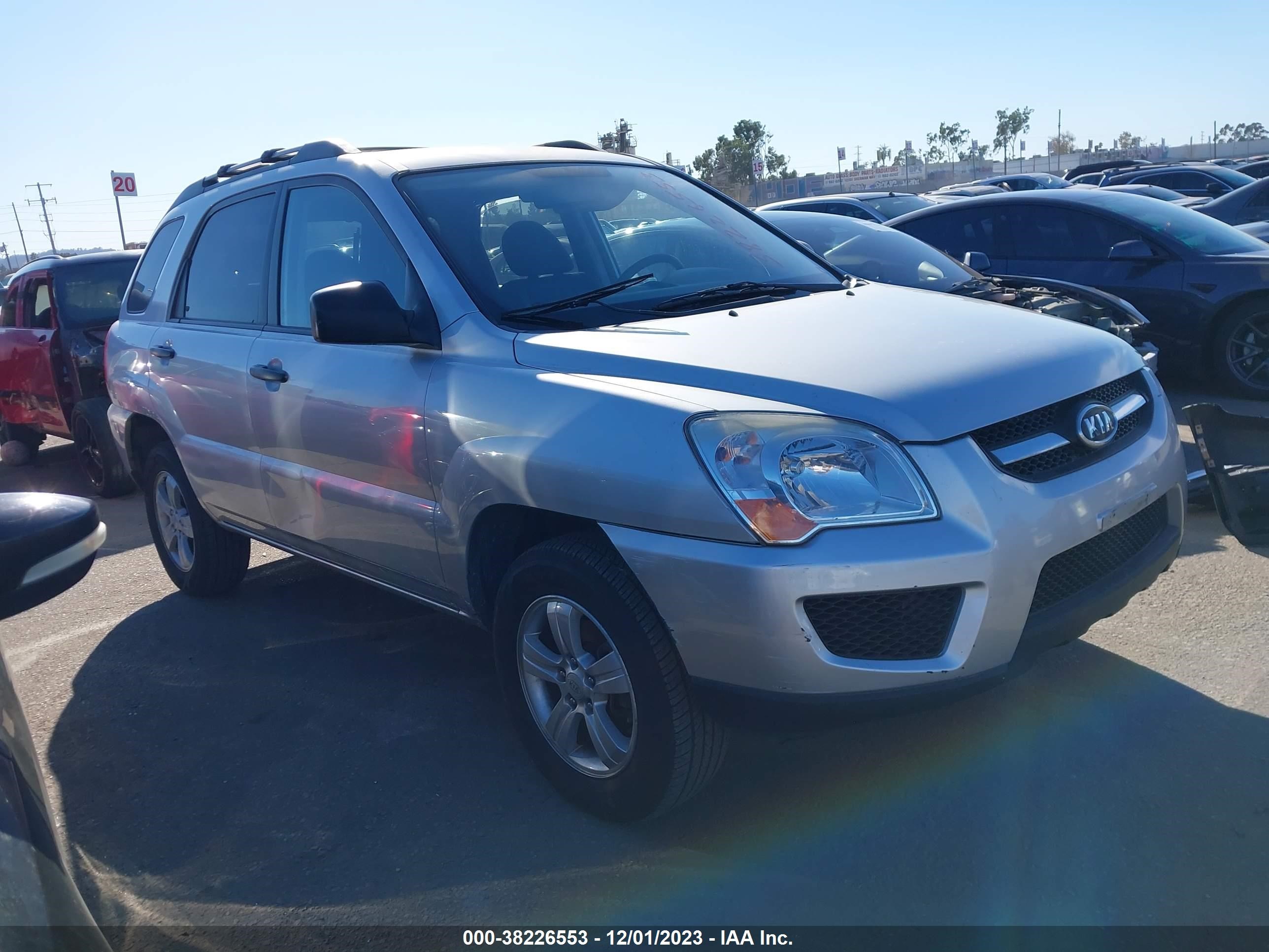 kia sportage 2009 kndjf724697560203