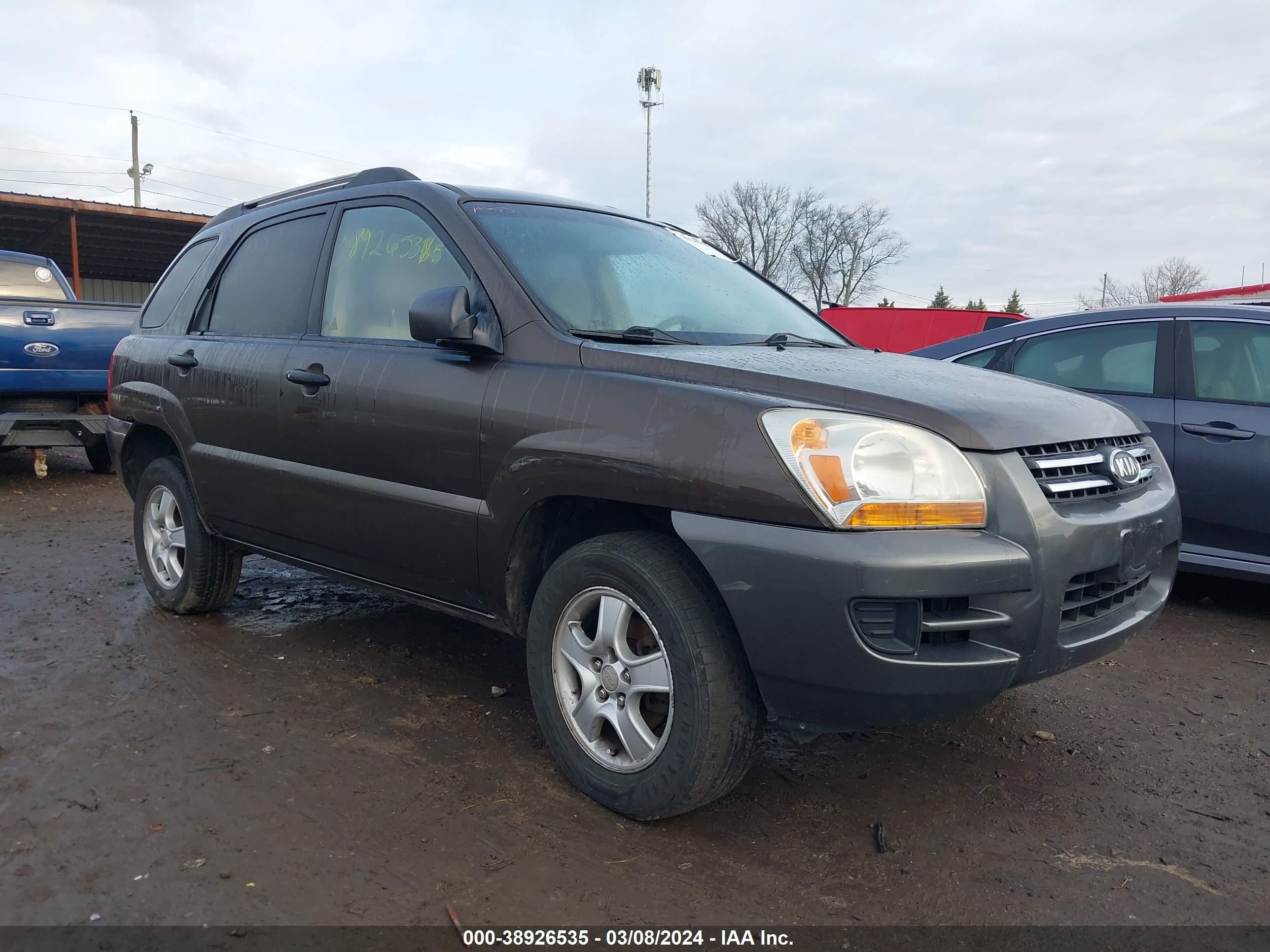 kia sportage 2007 kndjf724877384445