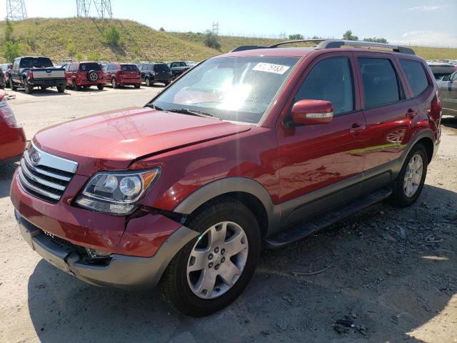 kia borrego lx 2009 kndjh742195026107