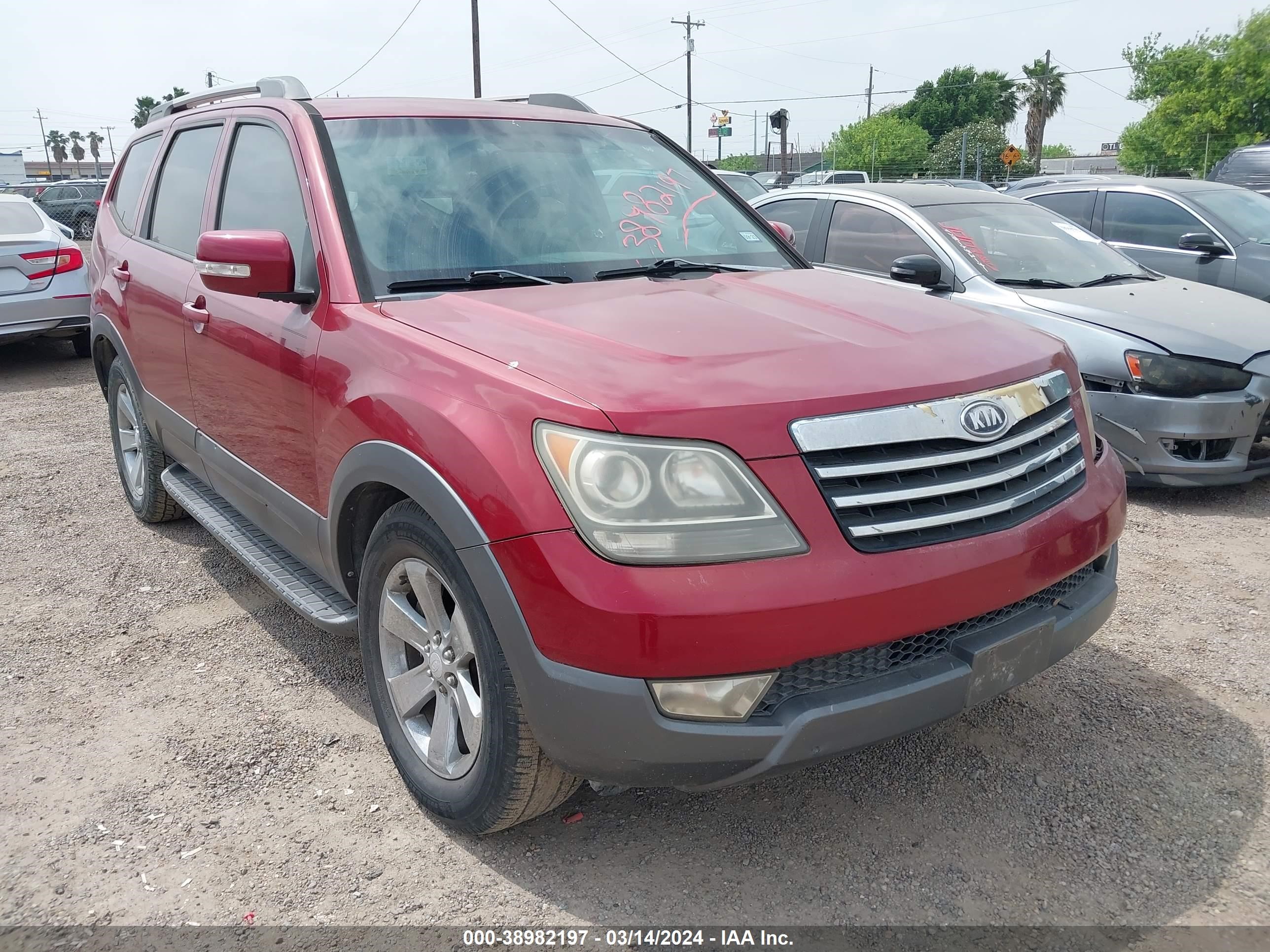 kia mohave (borrego) 2009 kndjj742195016343