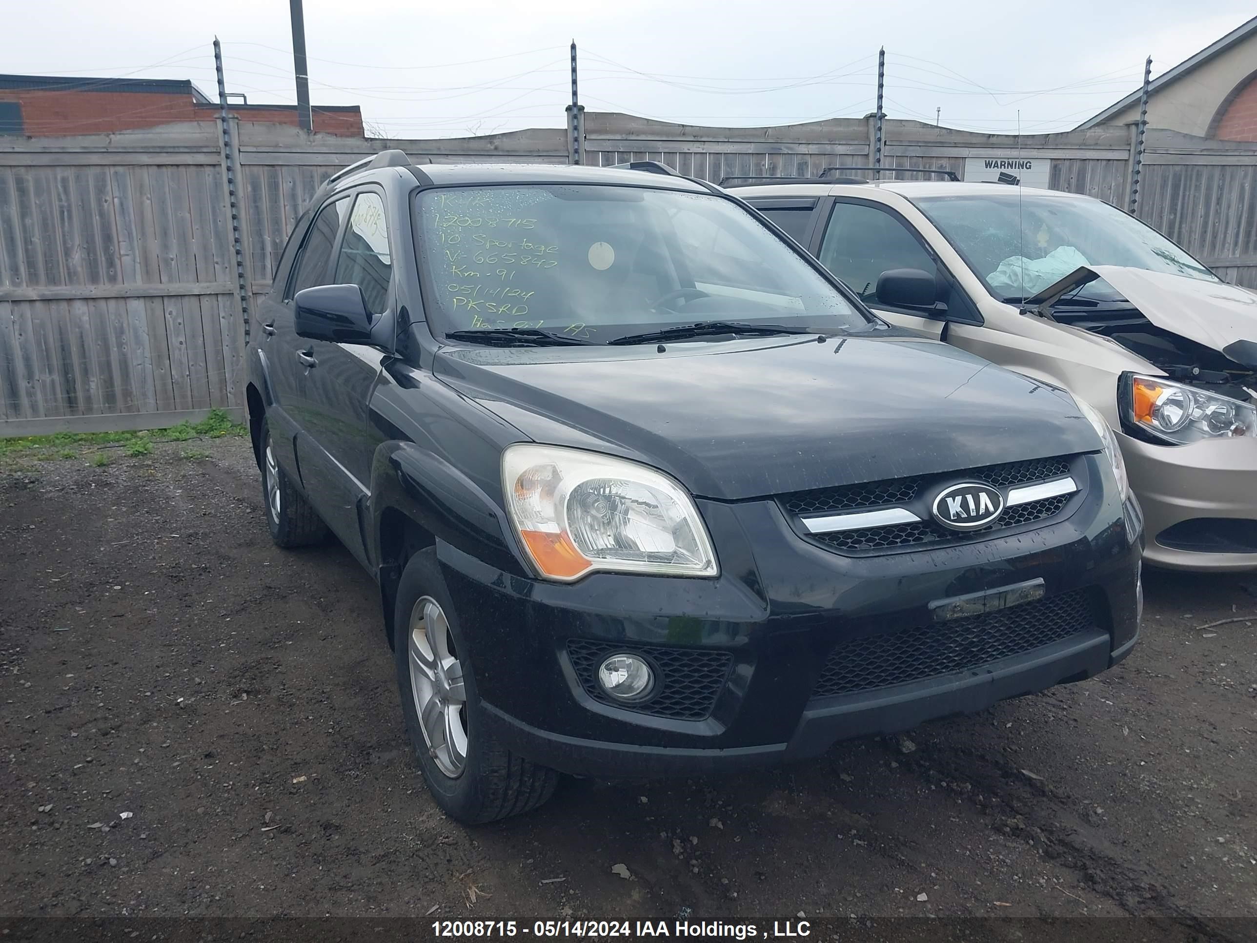 kia sportage 2010 kndkg3a28a7665842