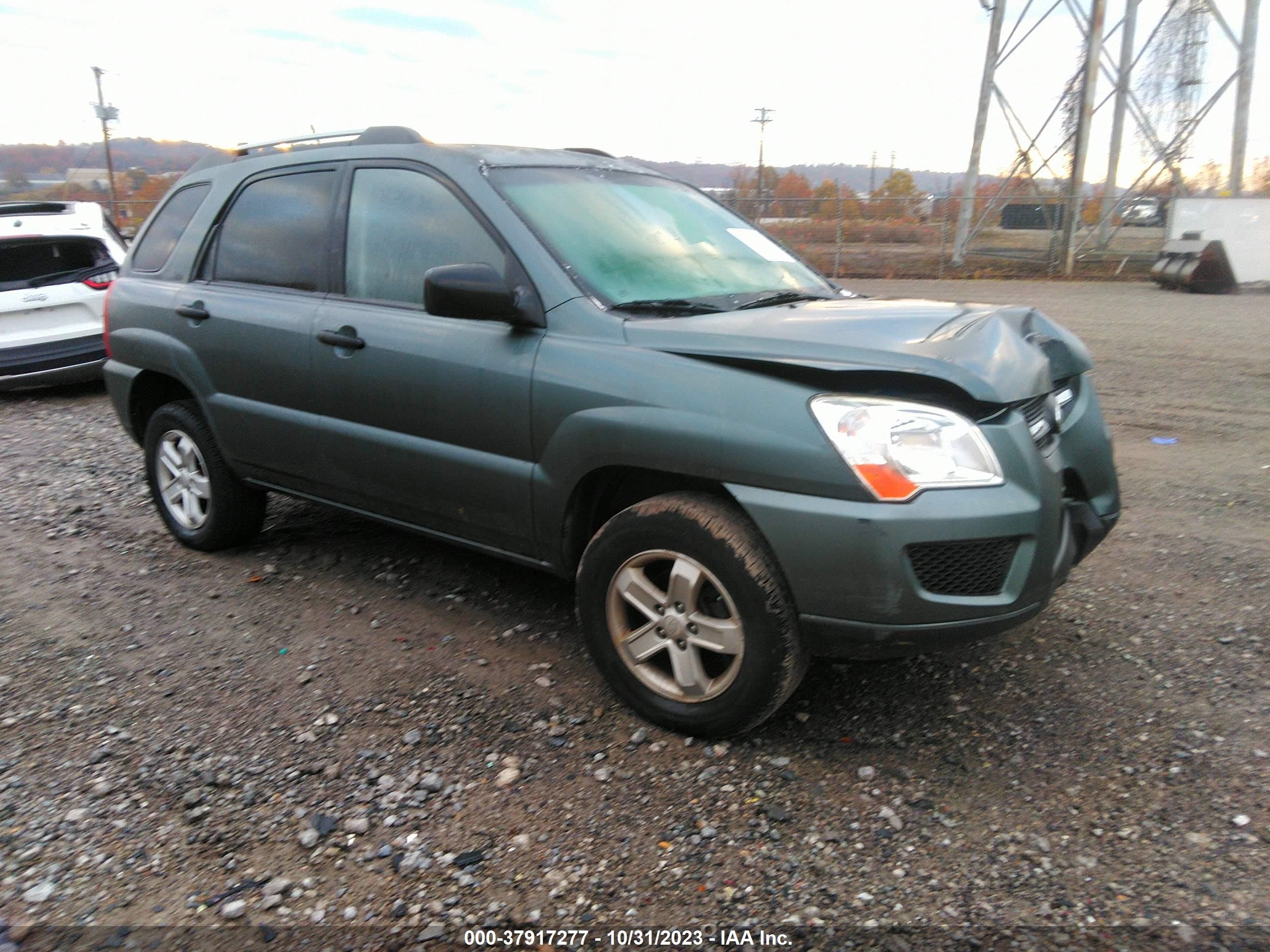 kia sportage 2010 kndkgca3xa7672946