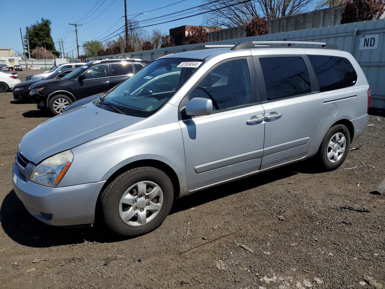 kia sedona 2007 kndmb233076110793