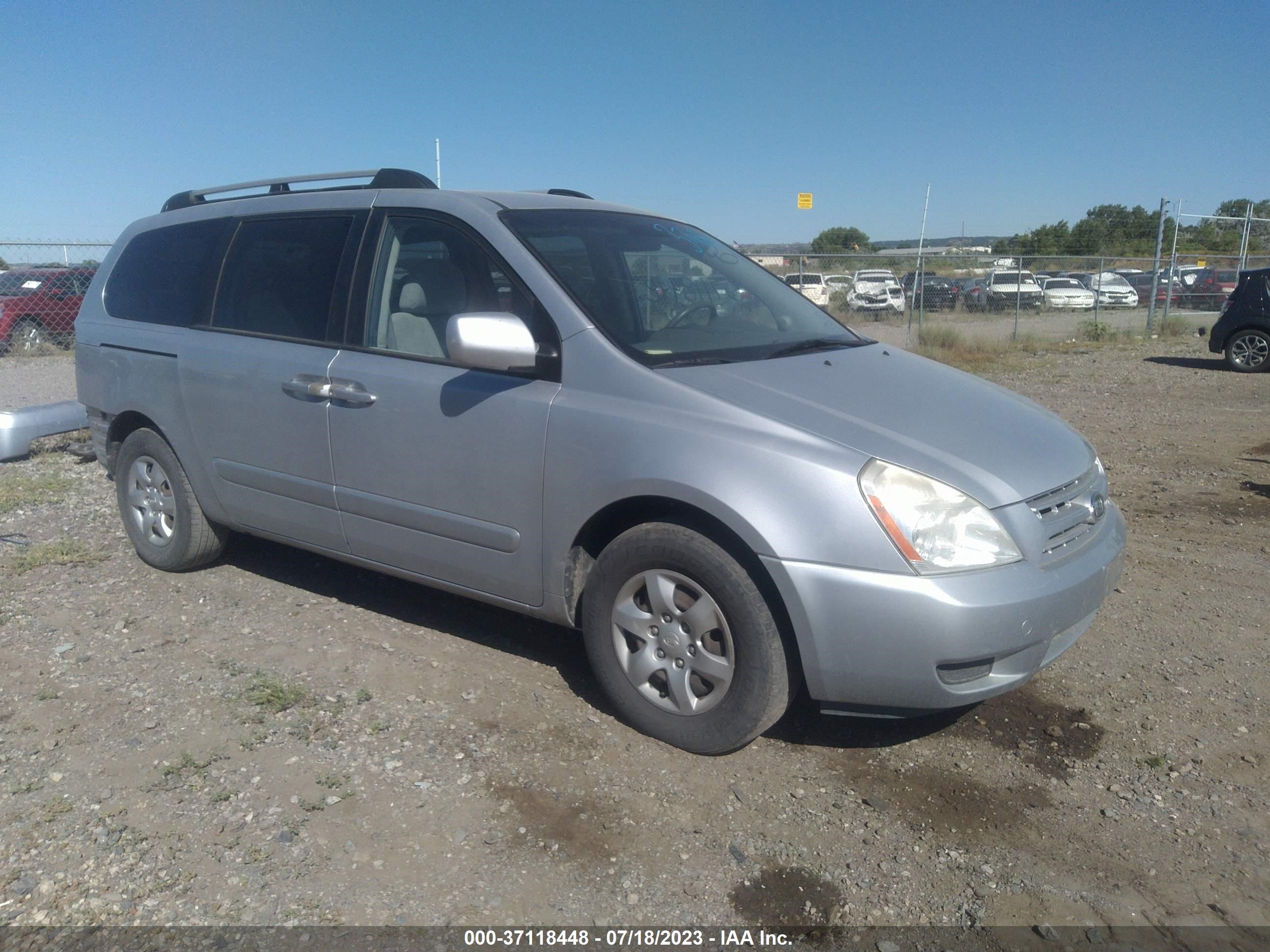 kia sedona 2008 kndmb233186236985