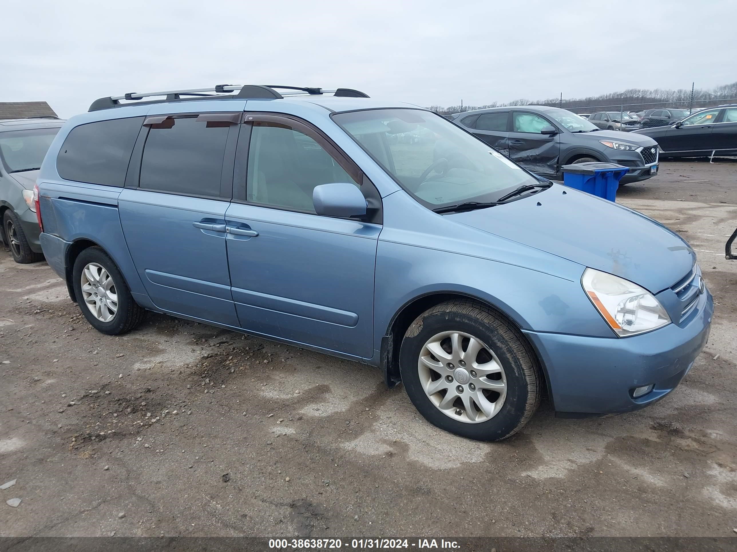 kia sedona 2008 kndmb233386194786