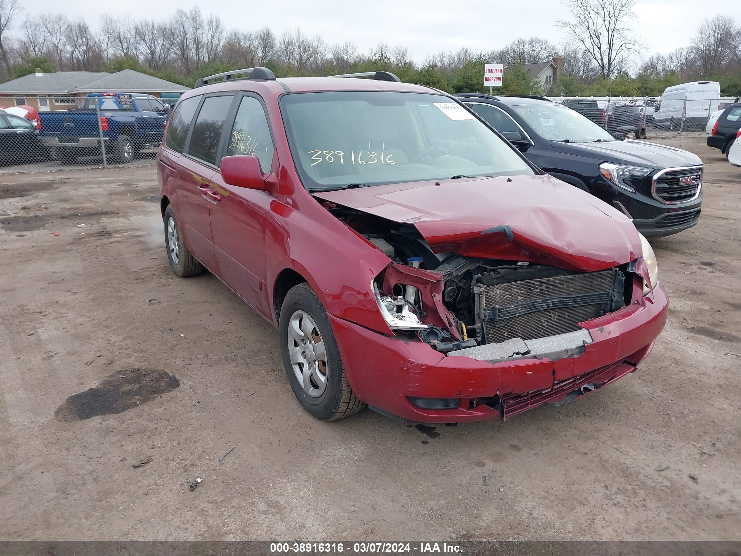 kia sedona 2007 kndmb233476167160